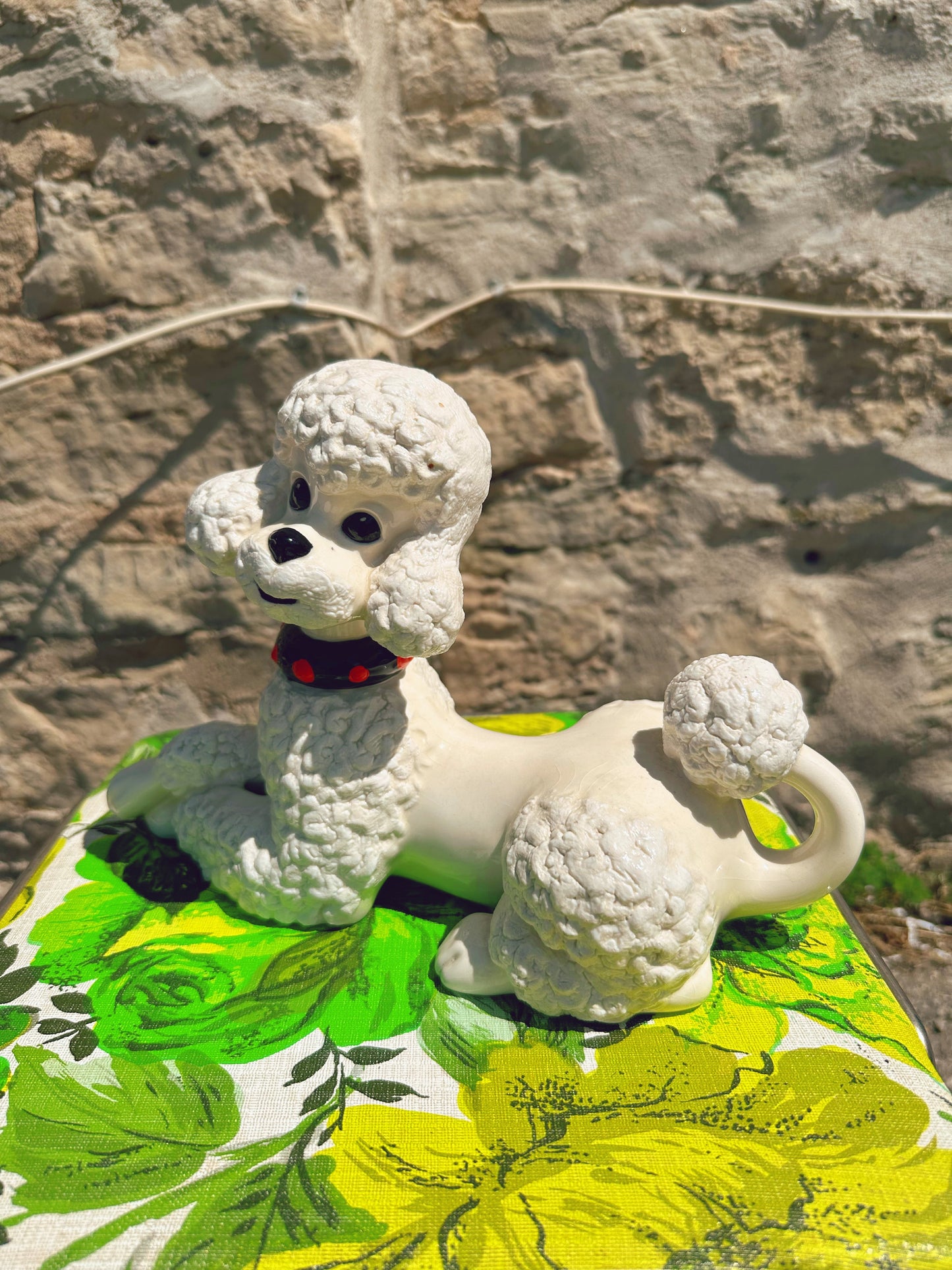 Large Pottery Poodle