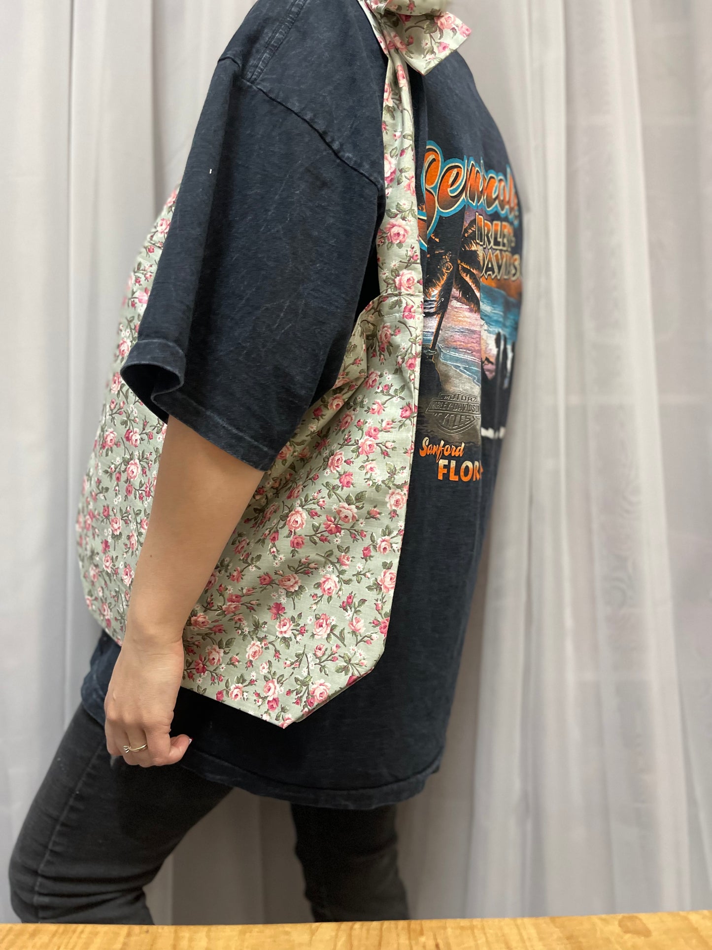 Handmade Floral Tote Bag