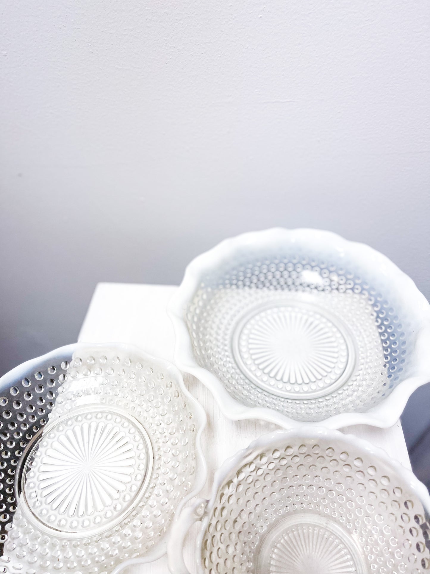 Hobnail Bowl Set