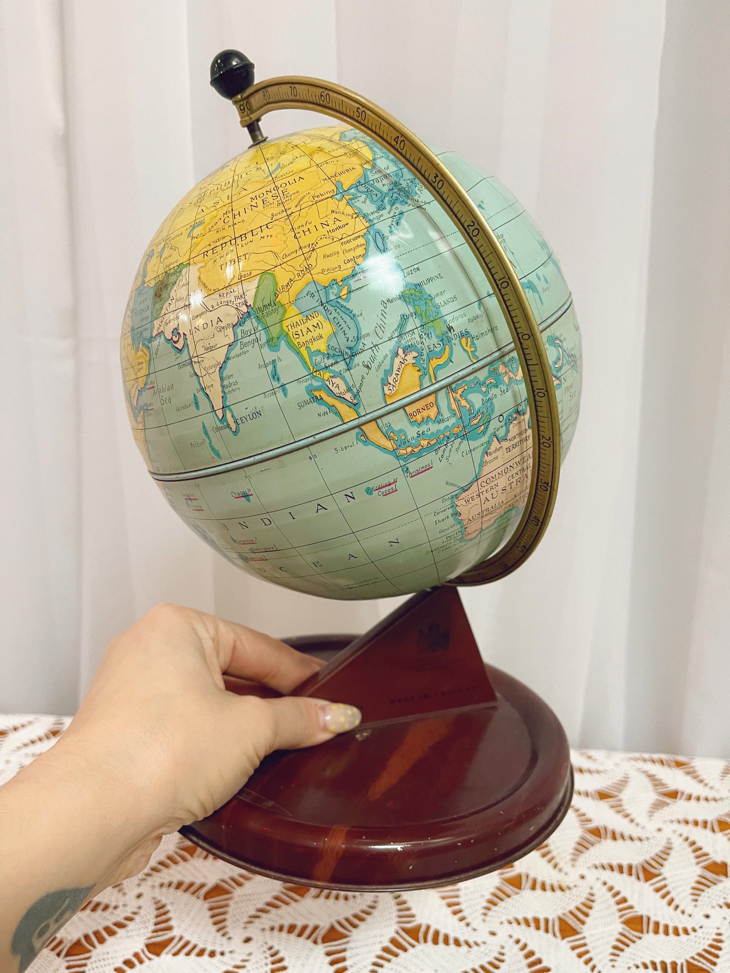 Tin Globe - By Appointment Toy Makers England