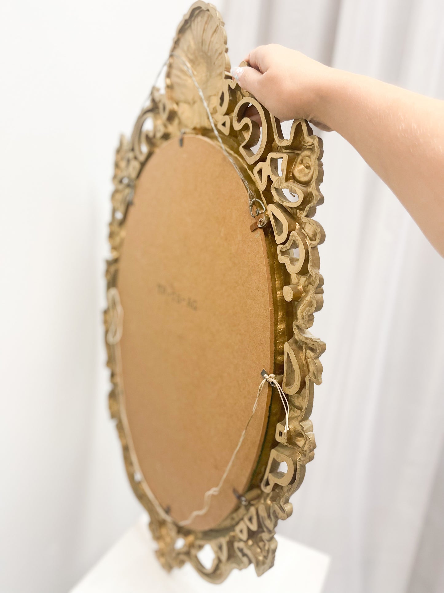 Gold Frame Mirror