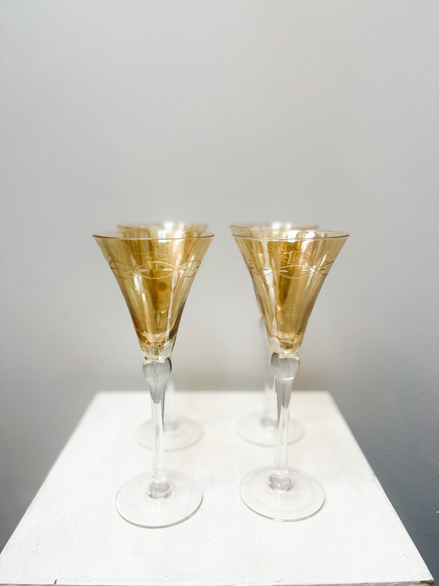 Set of 4 Champagne Flutes