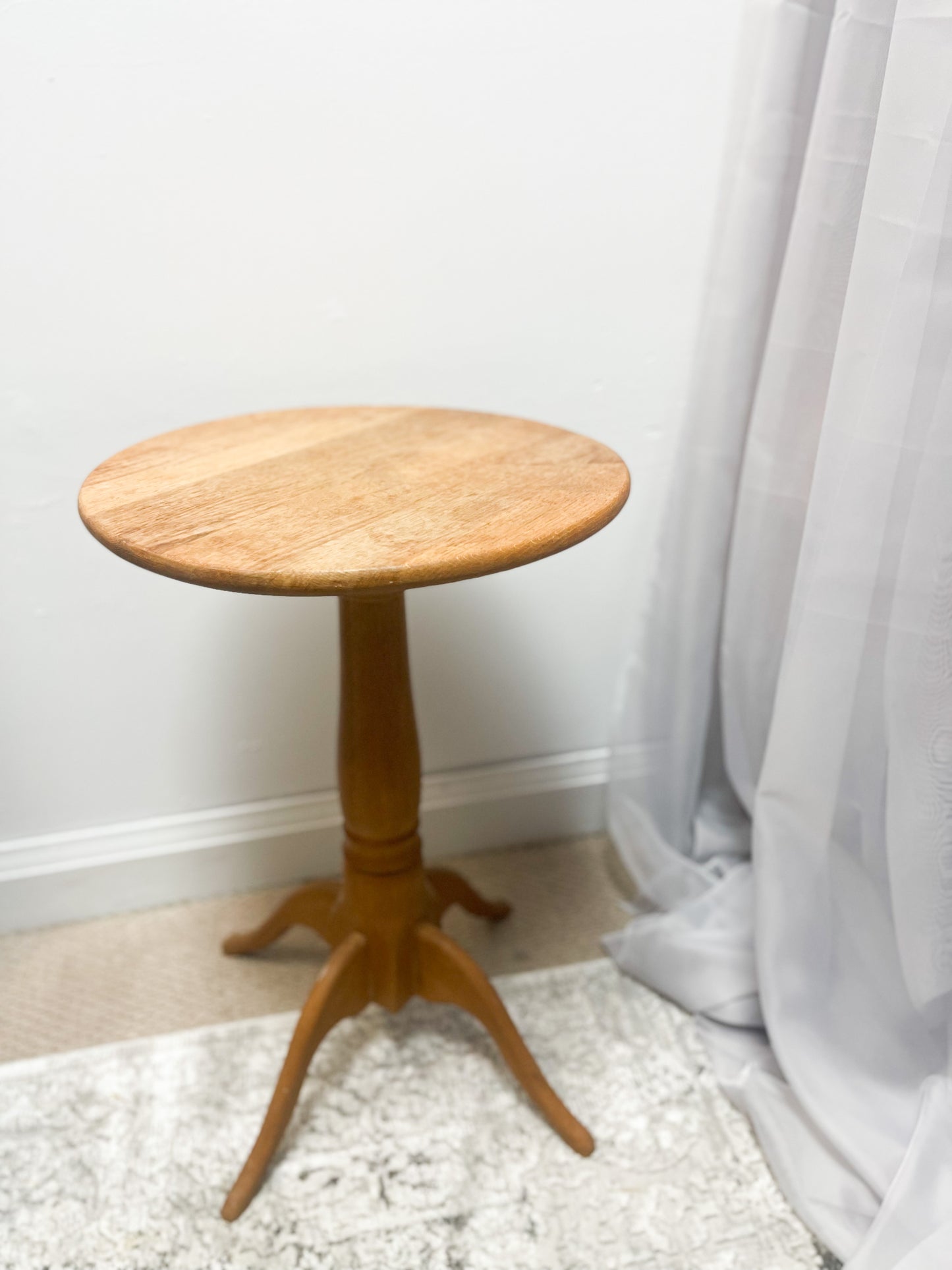 Wooden End Table