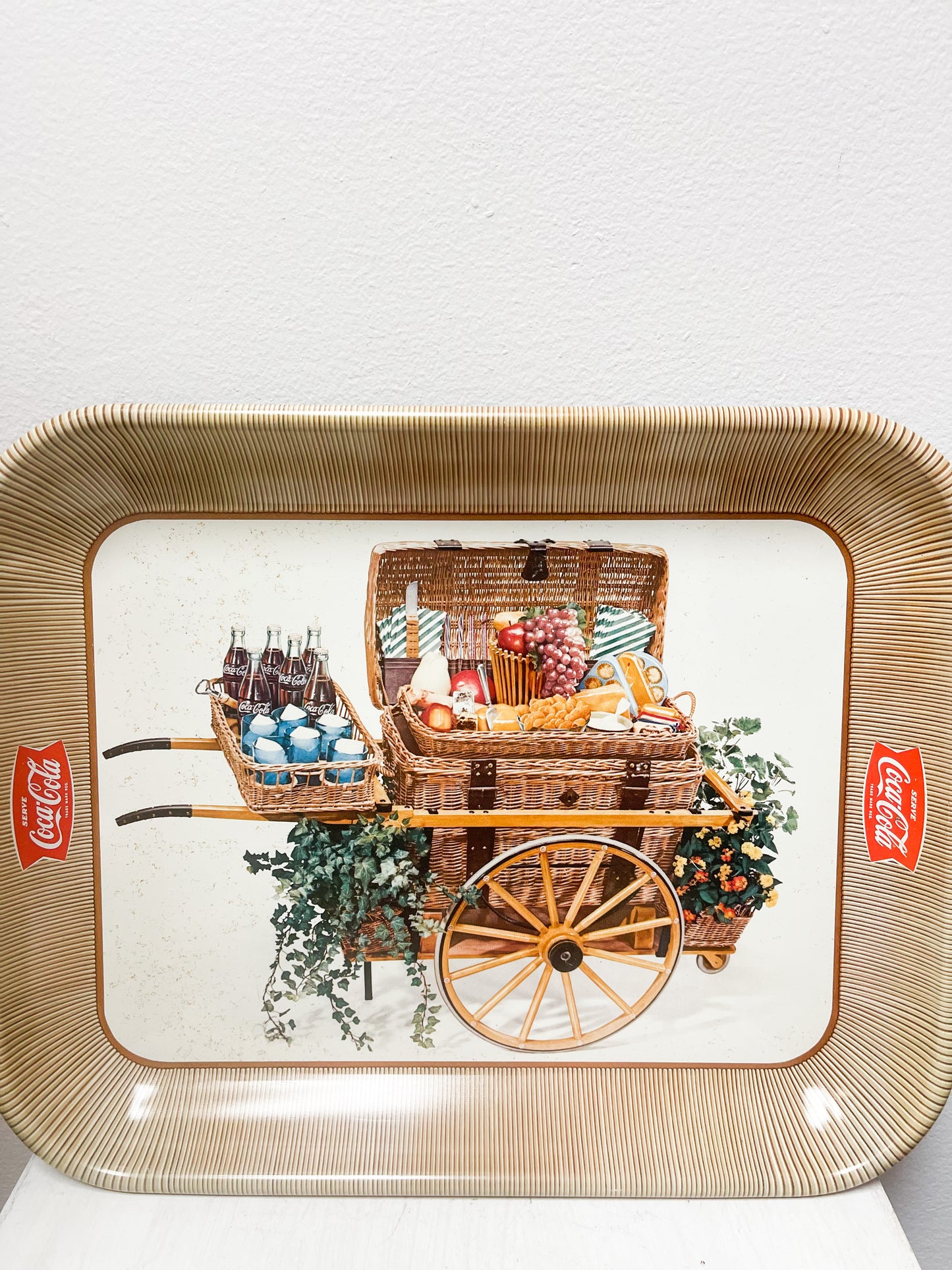 Coca Cola tin tray