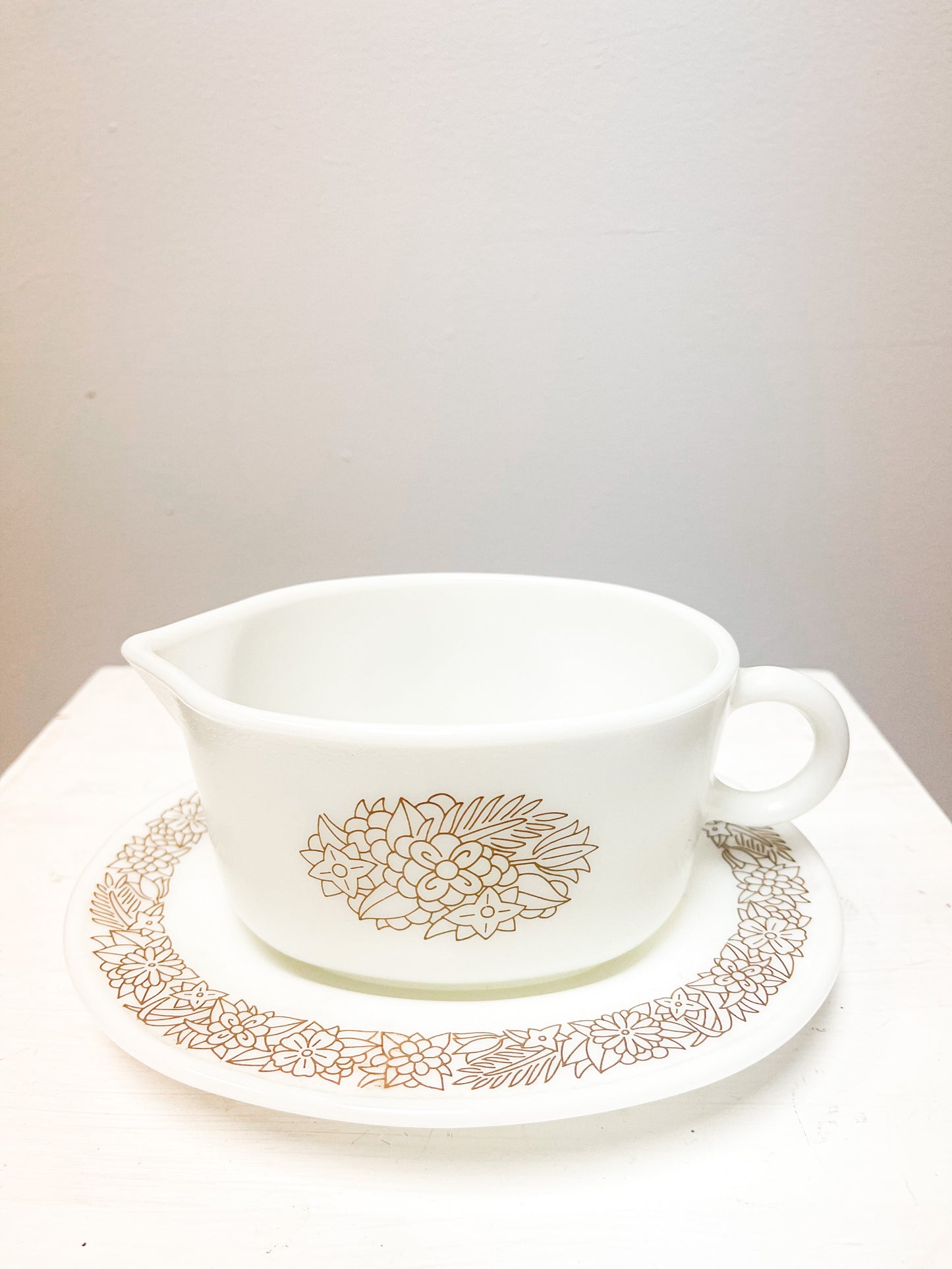 Pyrex Woodland Gravy Boat