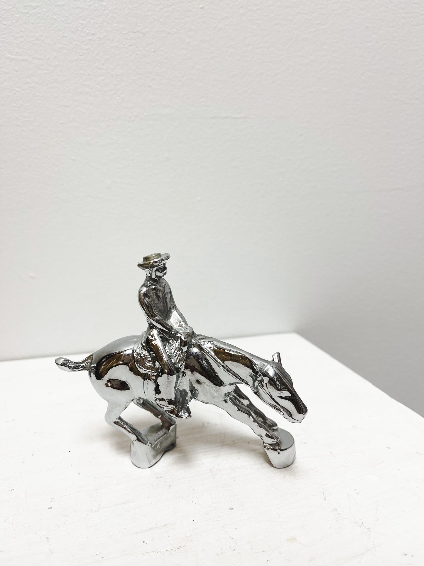 Bronco metal paperweight