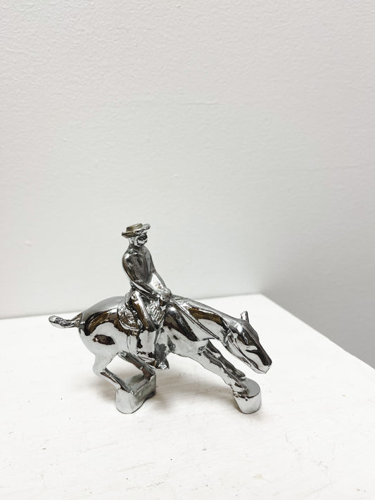 Bronco metal paperweight