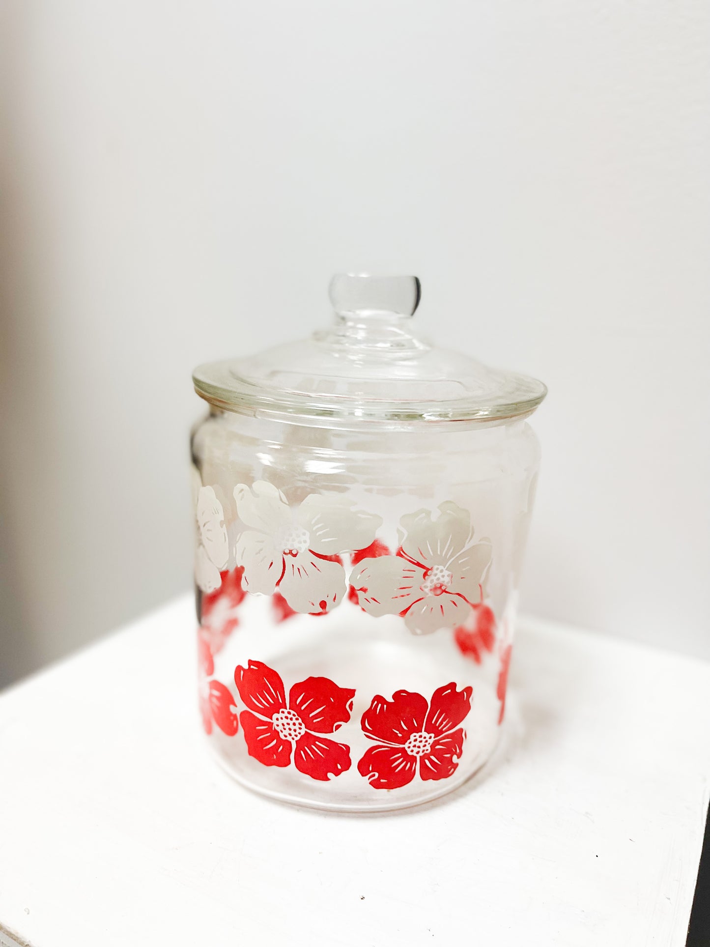 Floral Cookie Jar