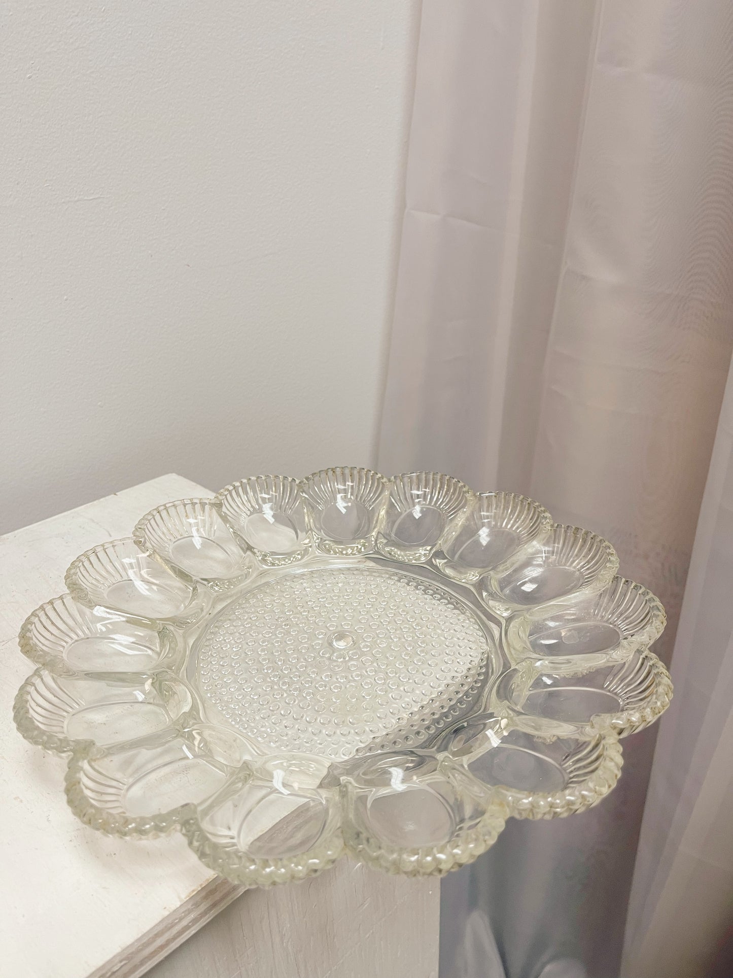 Clear Egg Plate - Style #2