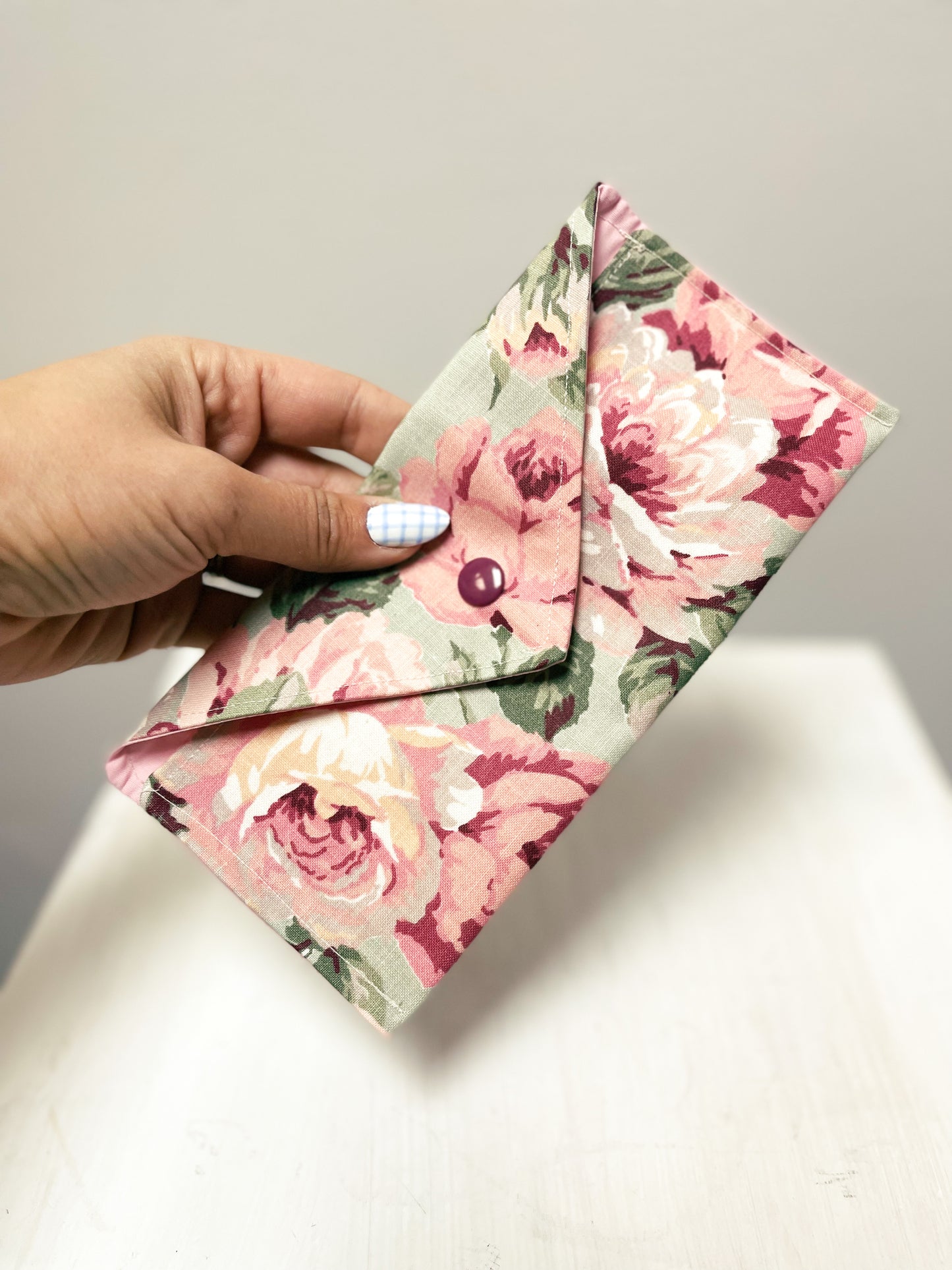 Handmade Floral Wallet