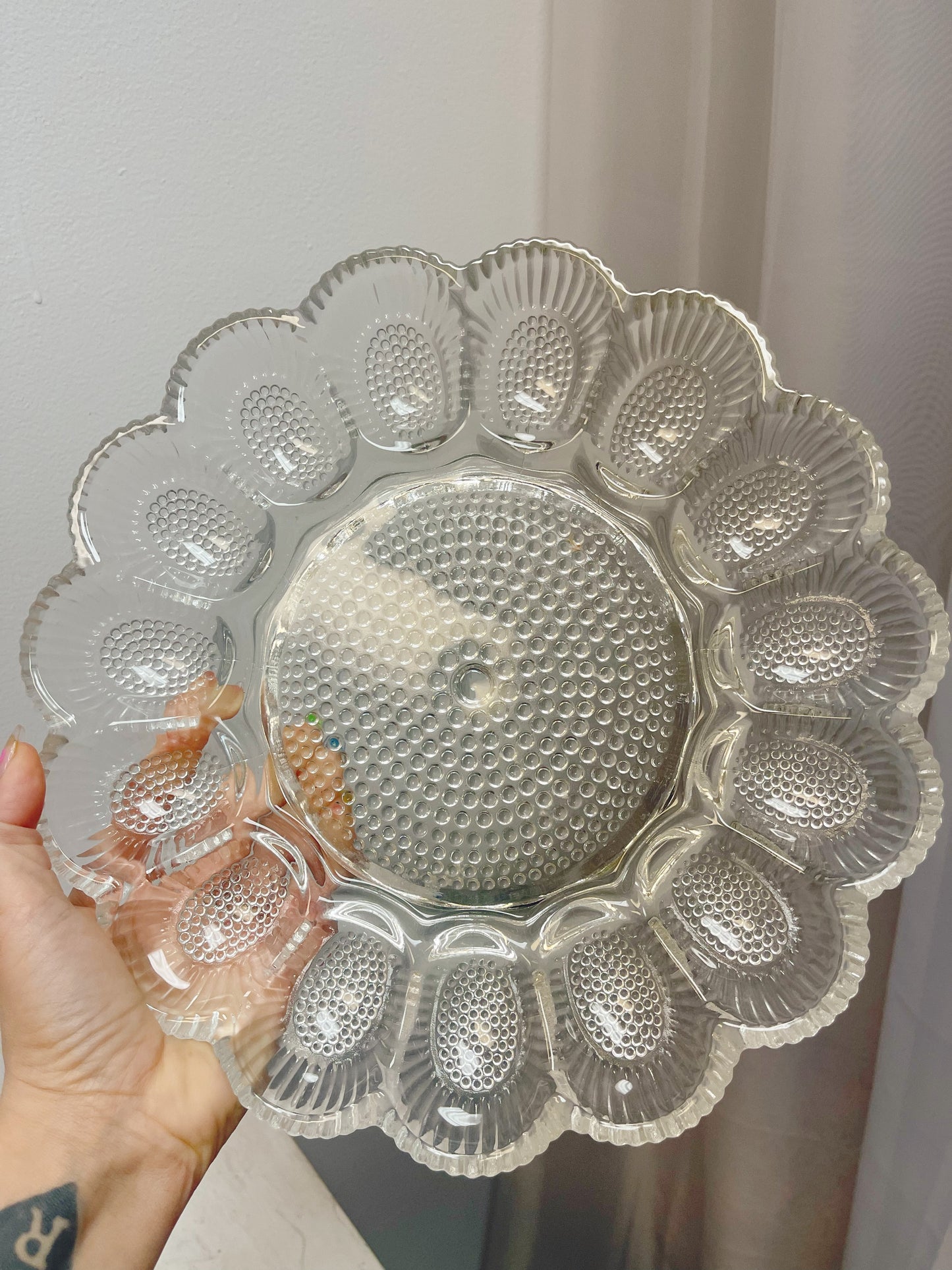 Clear Egg Plate - Style #1