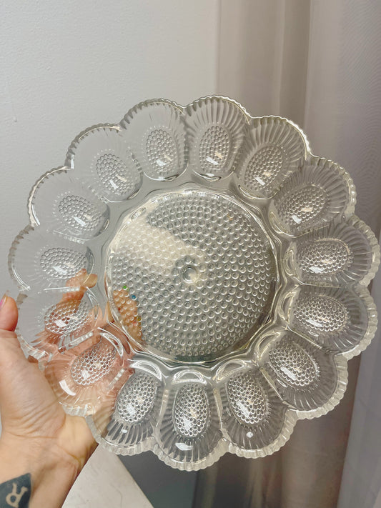 Clear Egg Plate - Style #1