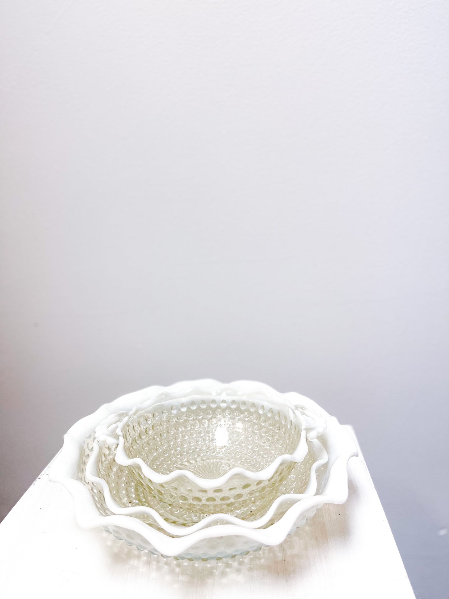 Hobnail Bowl Set