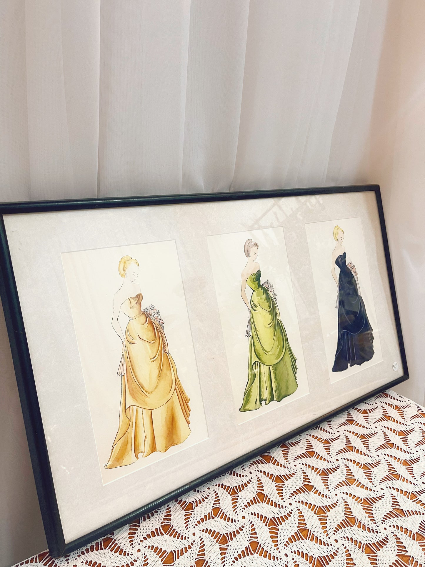 Framed Dress Watercolour