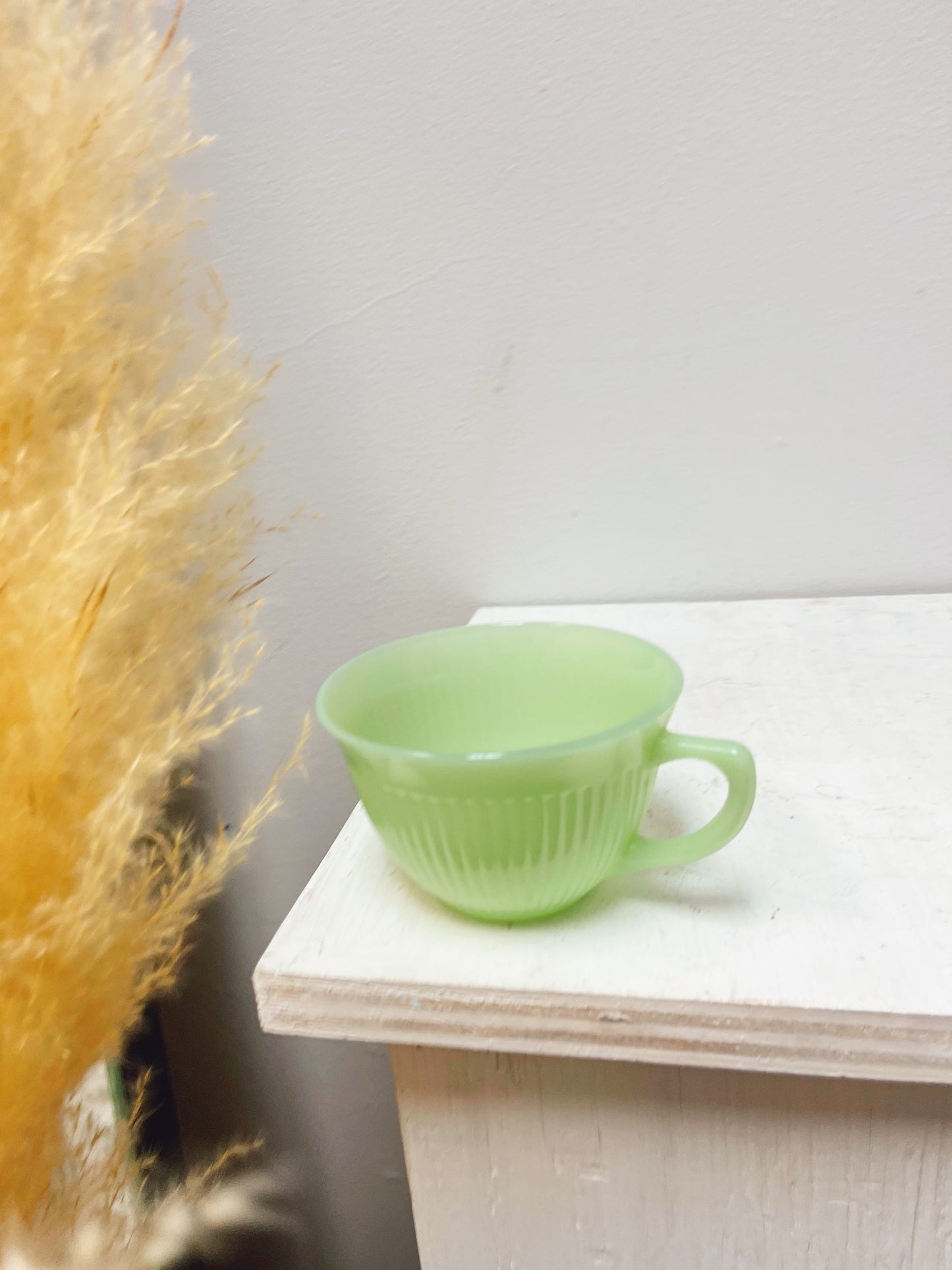 Fire King Jadeite Tea Cups