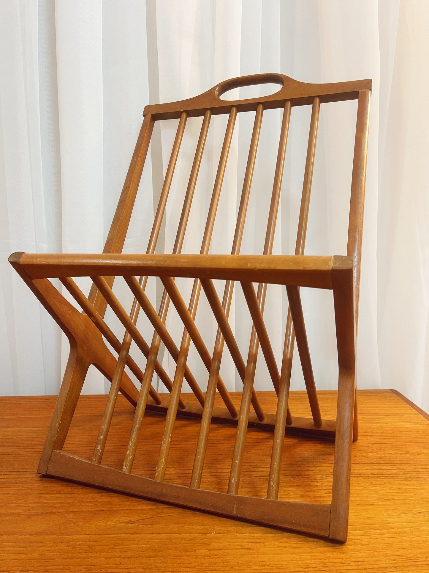 American 1960s Arthur Umanoff Magazine Rack