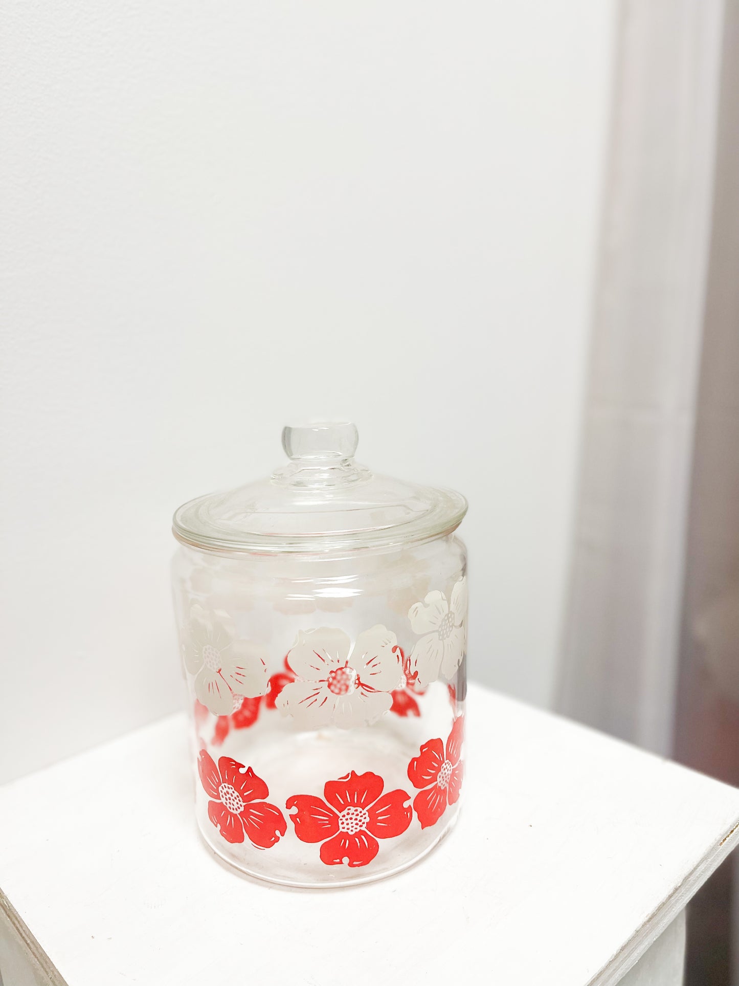 Floral Cookie Jar