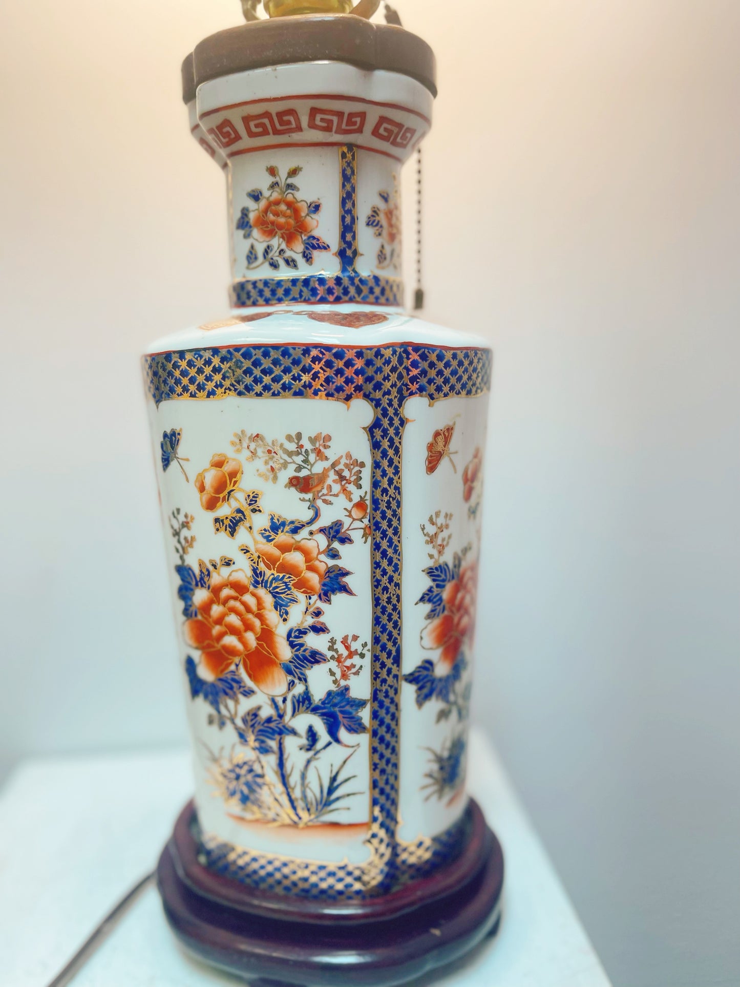 Imari Style Lamp