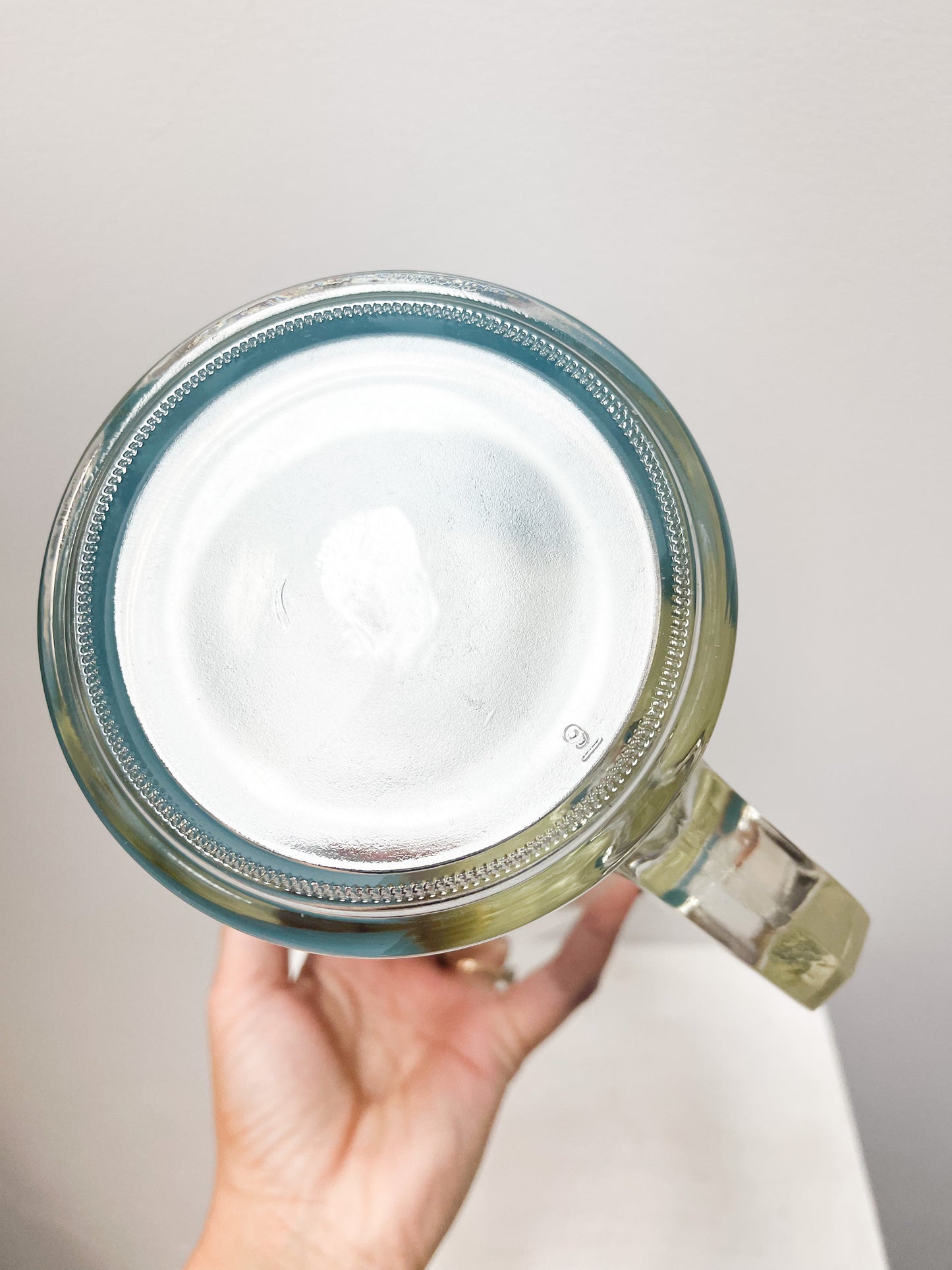 Blue & White Pitcher