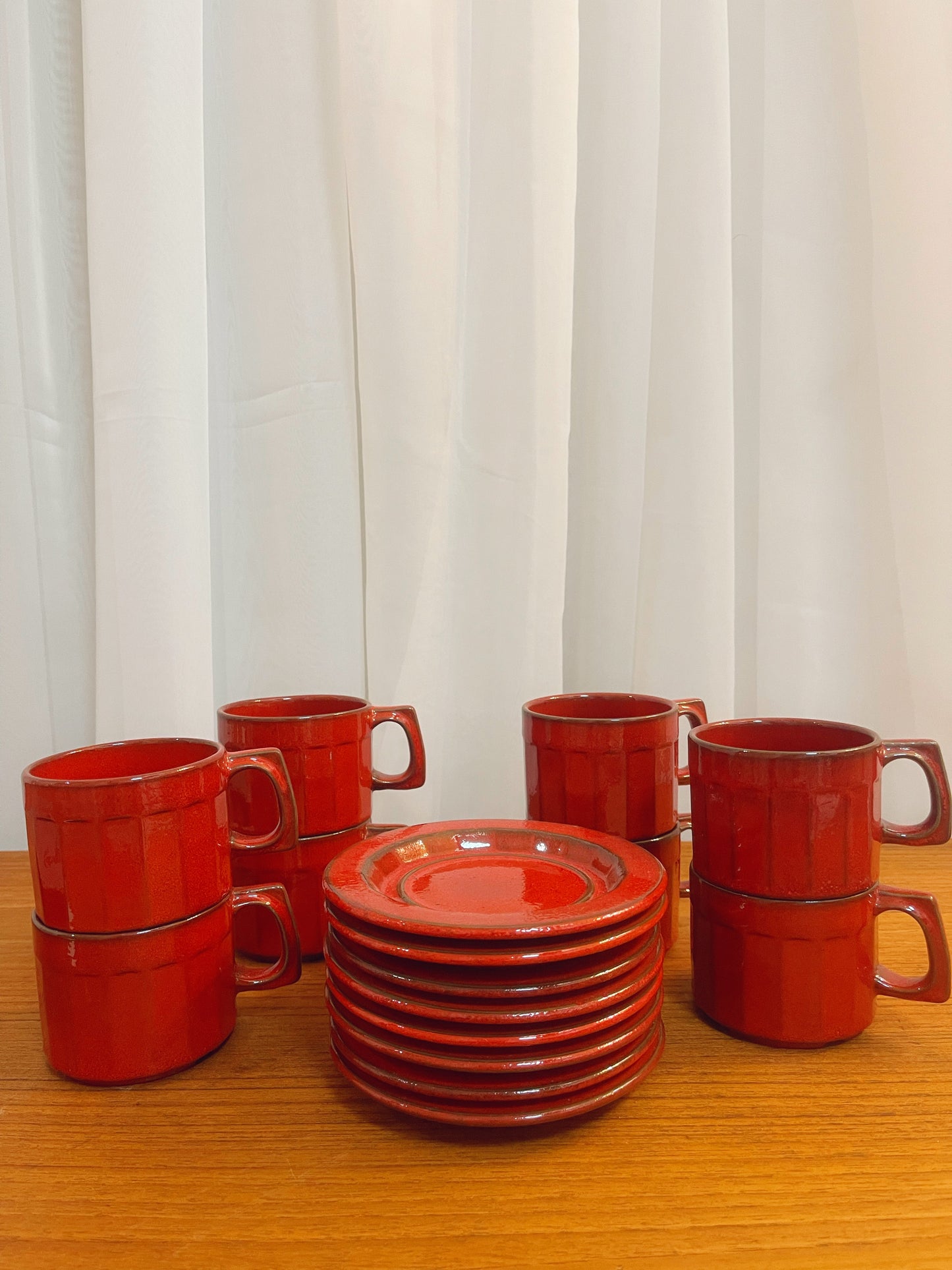 Set of 16 Mid Century Ceremano West Germany