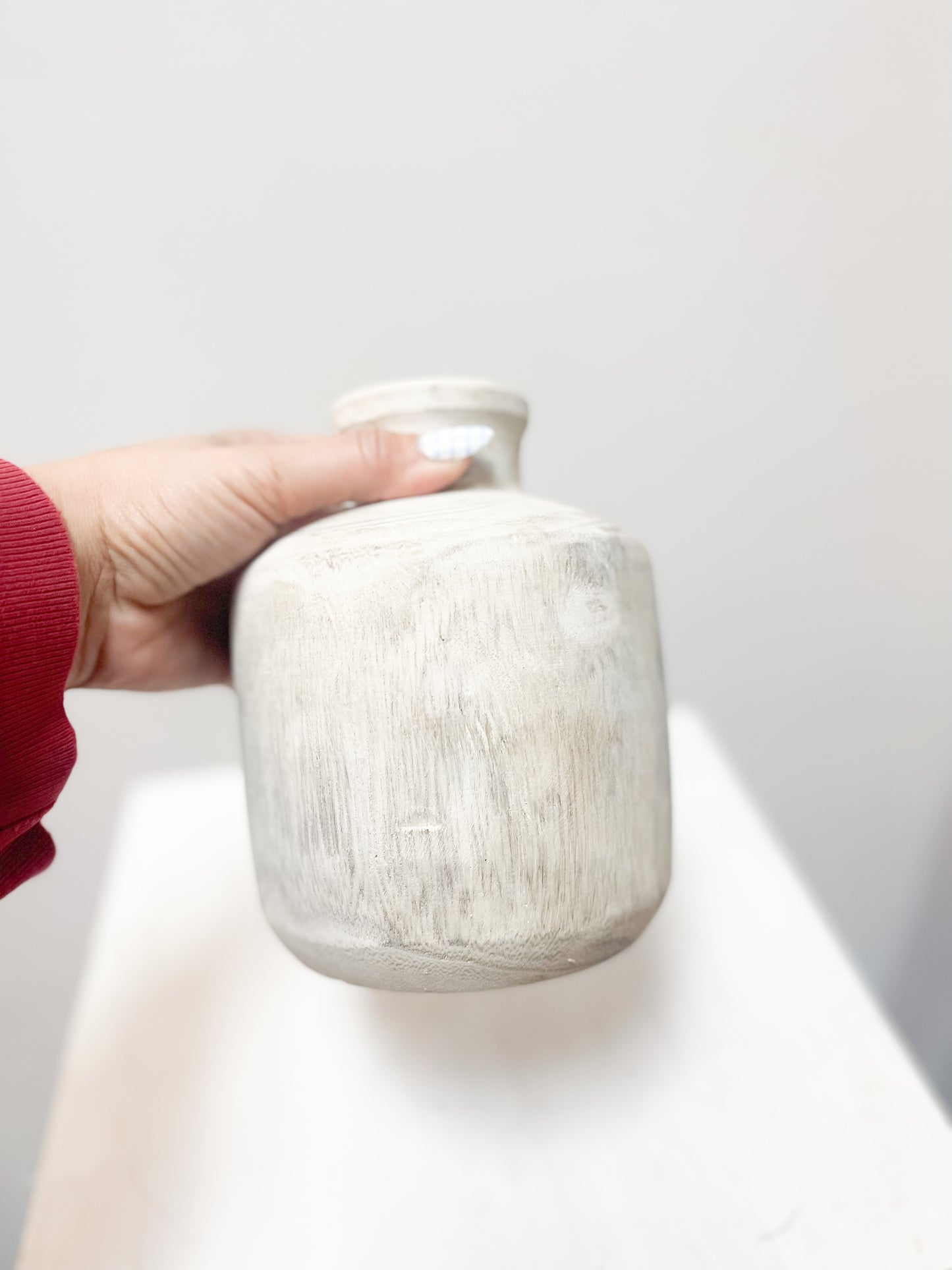 Medium Wooden vase