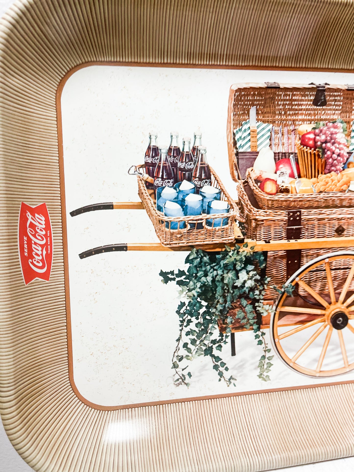 Coca Cola tin tray