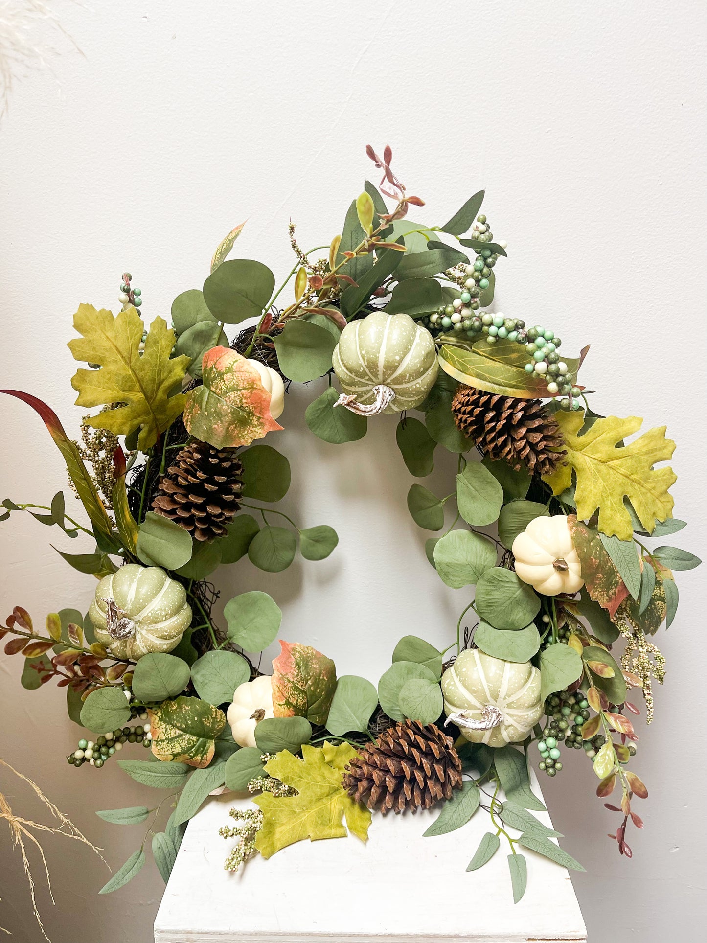 Artificial Fall Wreath