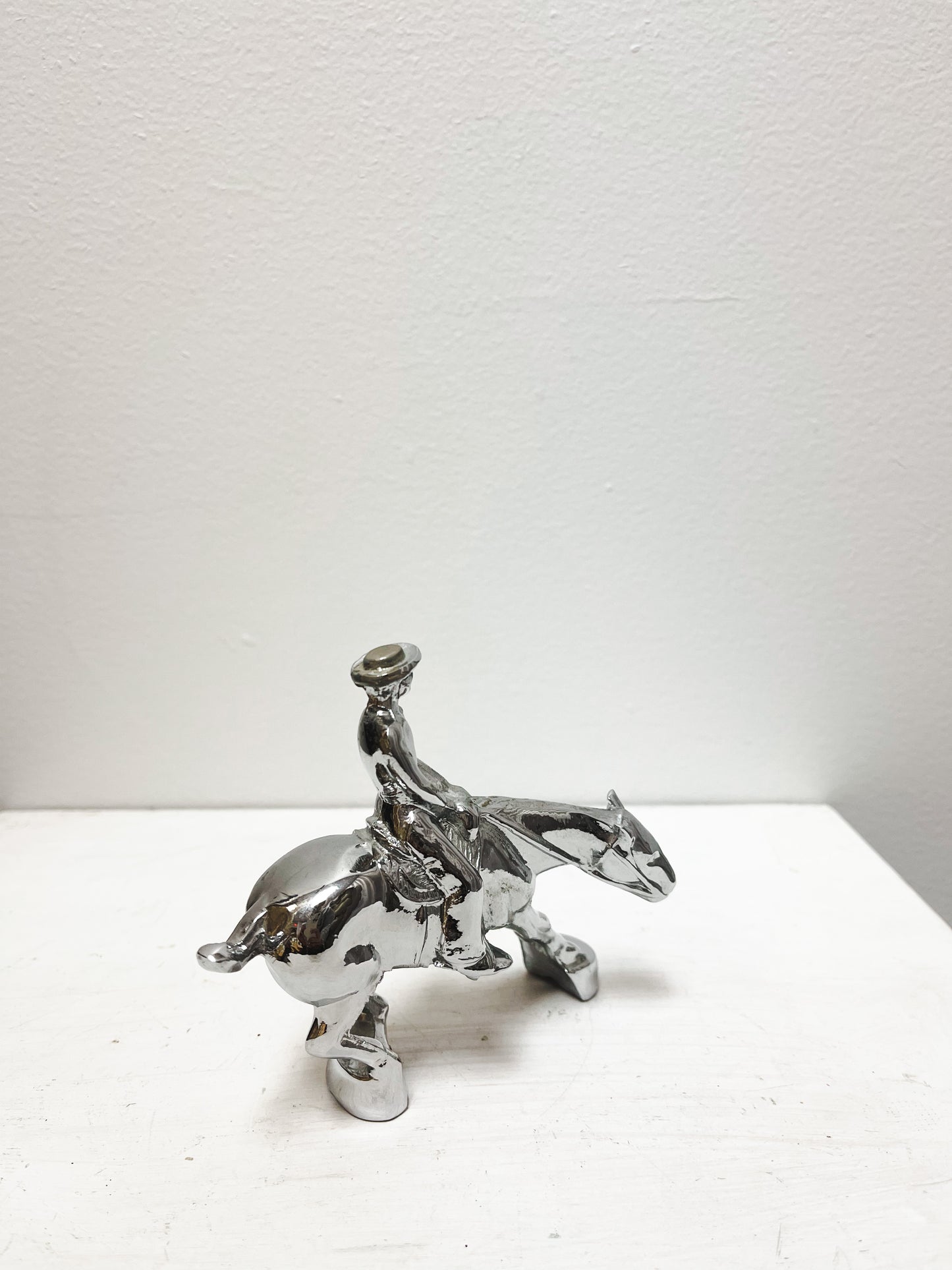 Bronco metal paperweight