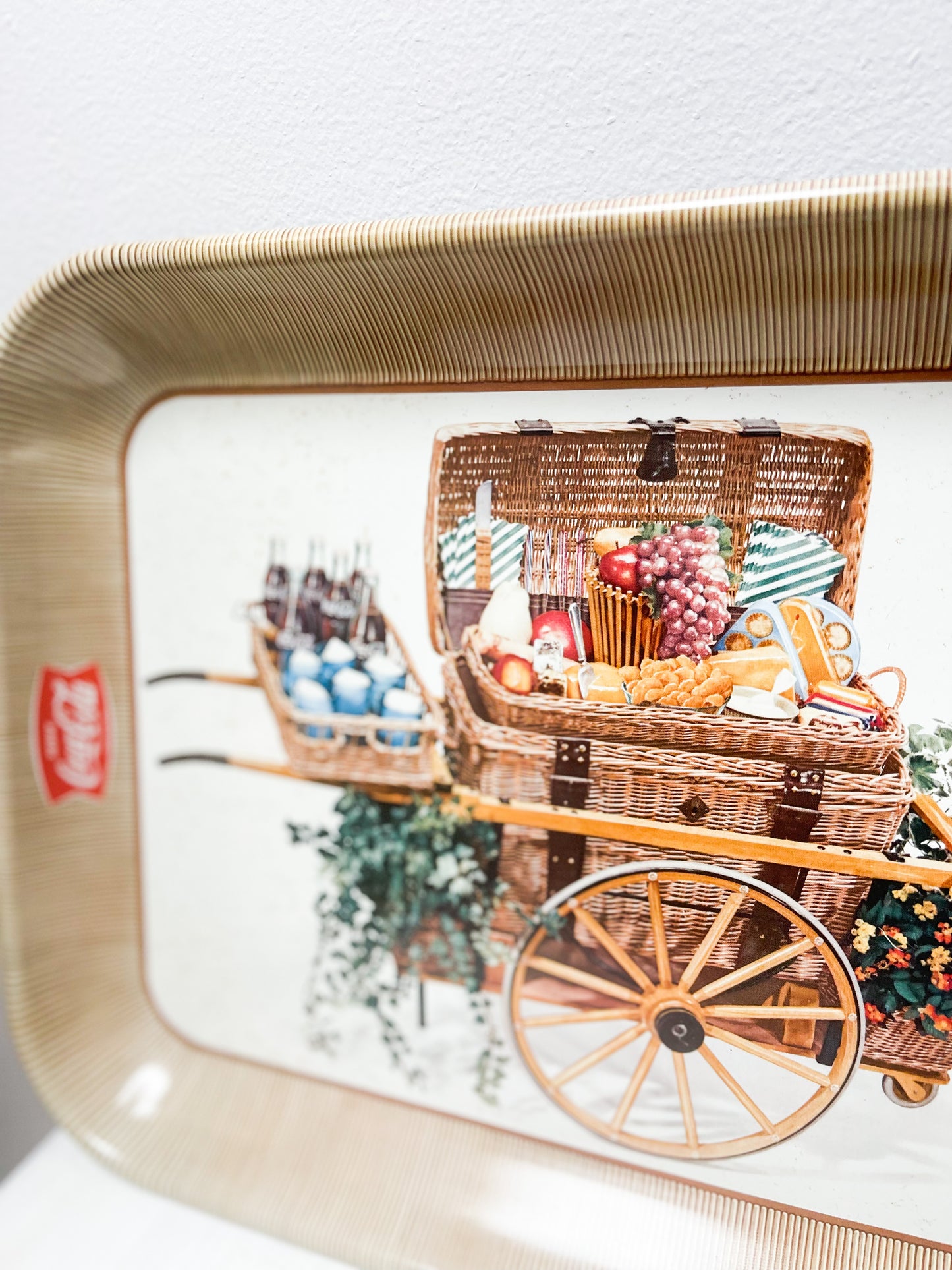 Coca Cola tin tray