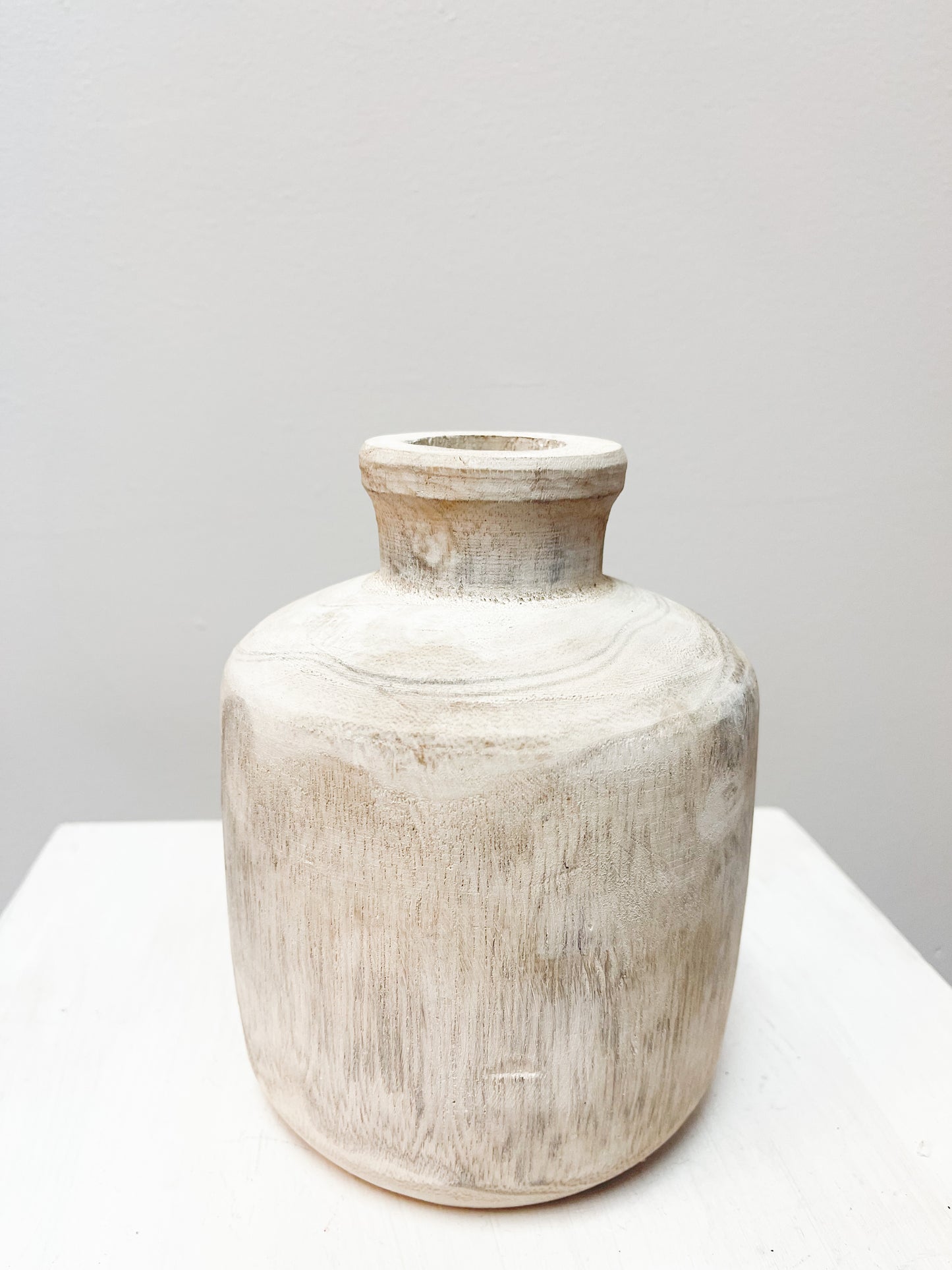 Medium Wooden vase