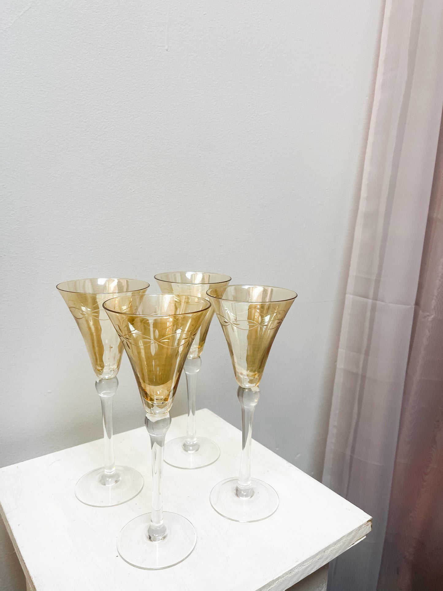 Set of 4 Champagne Flutes