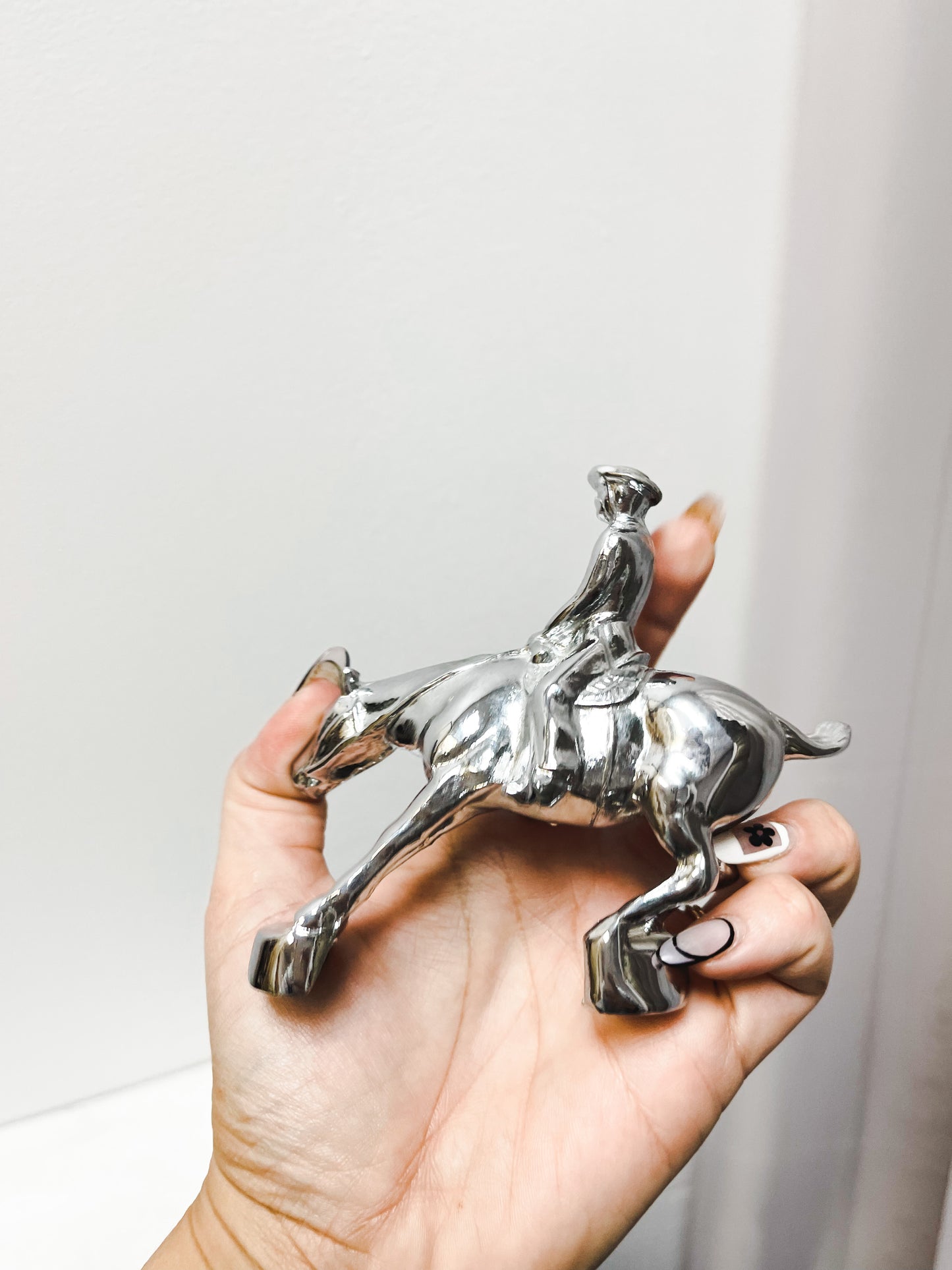 Bronco metal paperweight