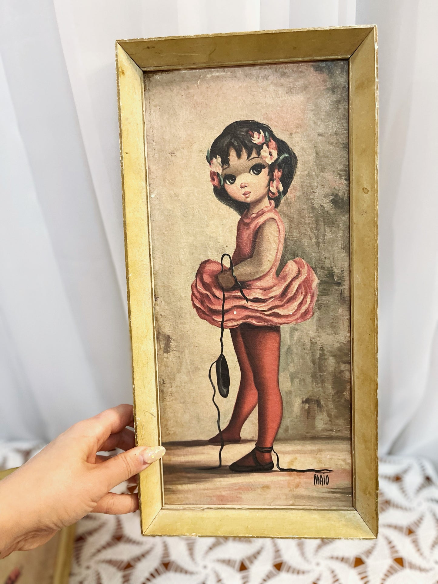 Pair of Maid Ballerinas Framed Wall Art