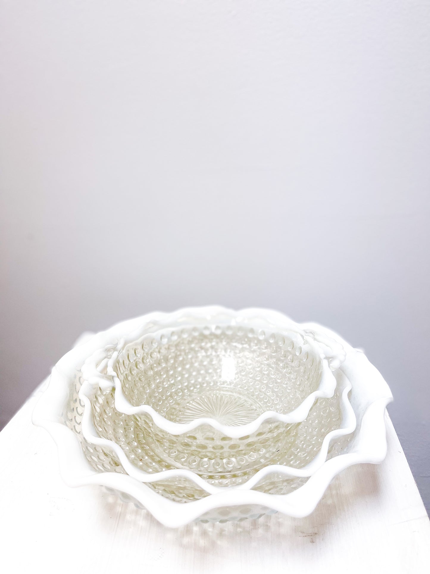 Hobnail Bowl Set