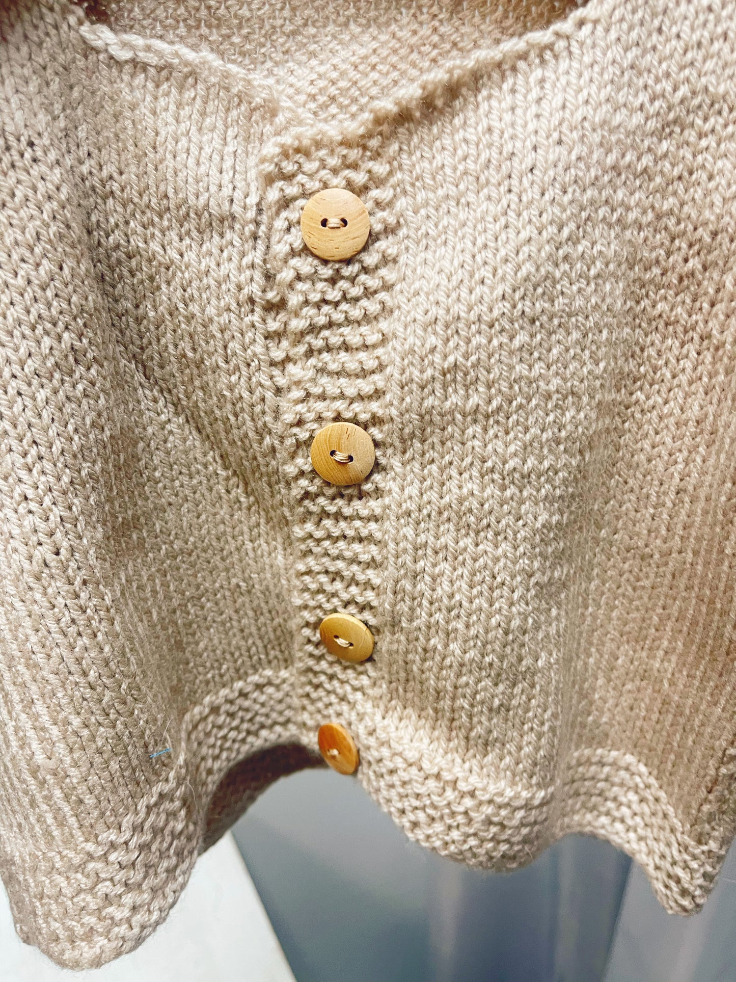 Cozy handmade baby sweater - 12-18 months