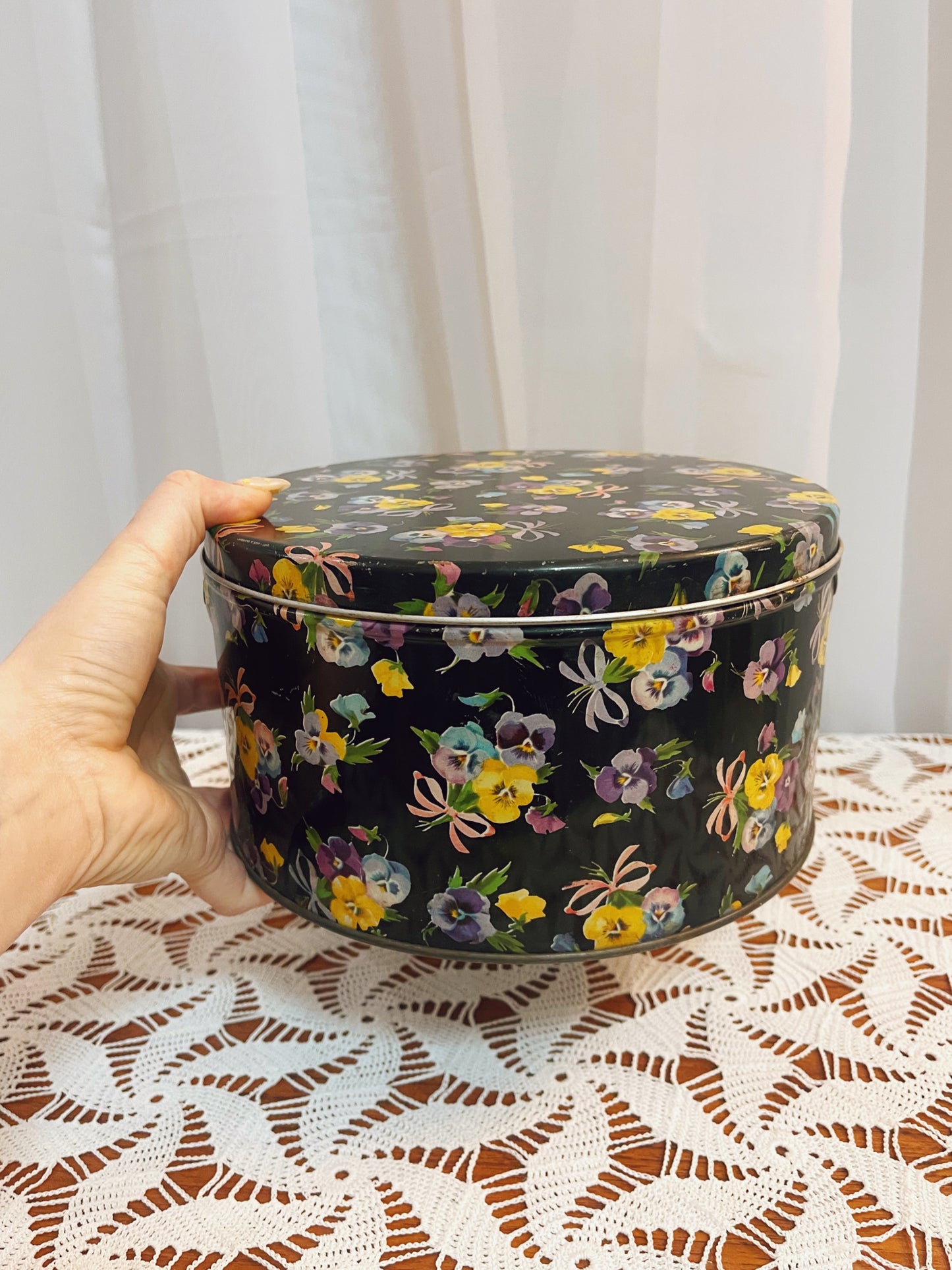 Floral Tin