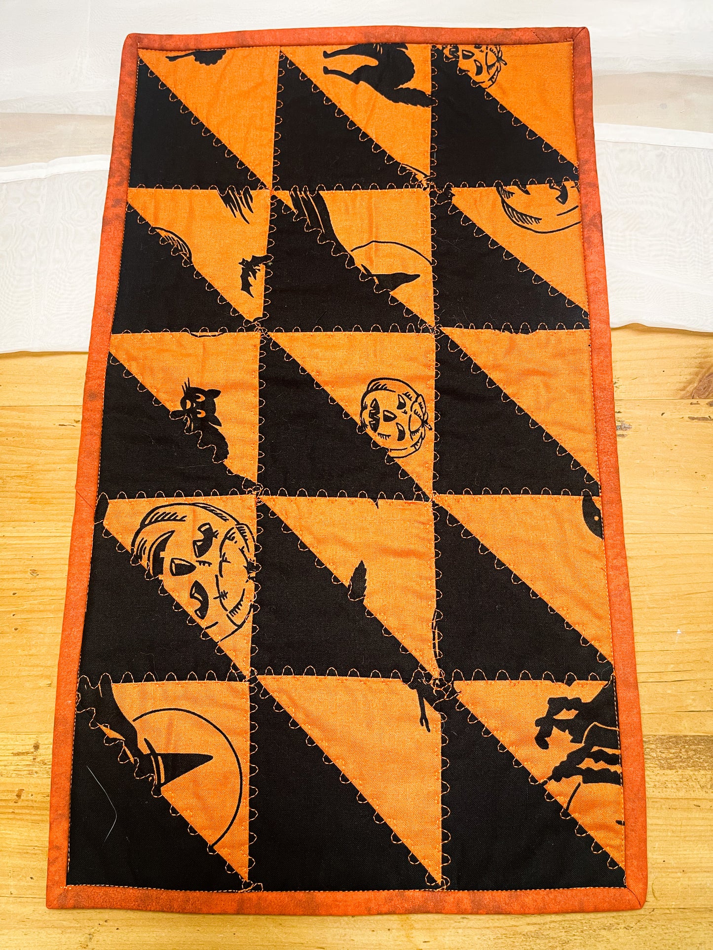 Quilted Large Halloween Trivet