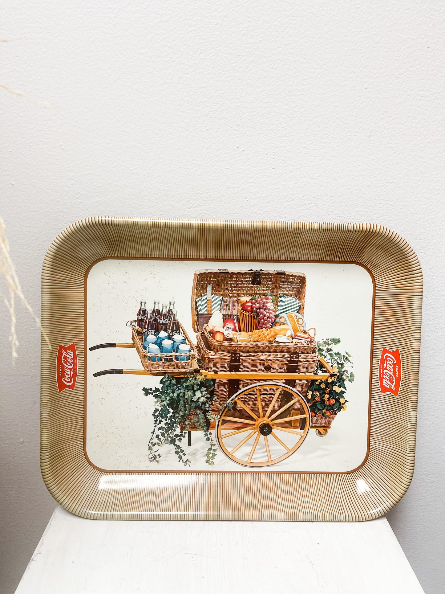 Coca Cola tin tray