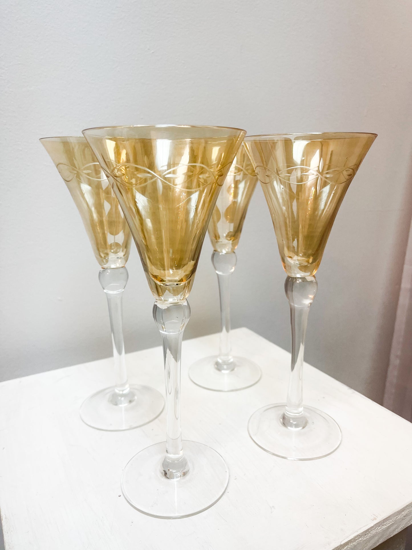 Set of 4 Champagne Flutes