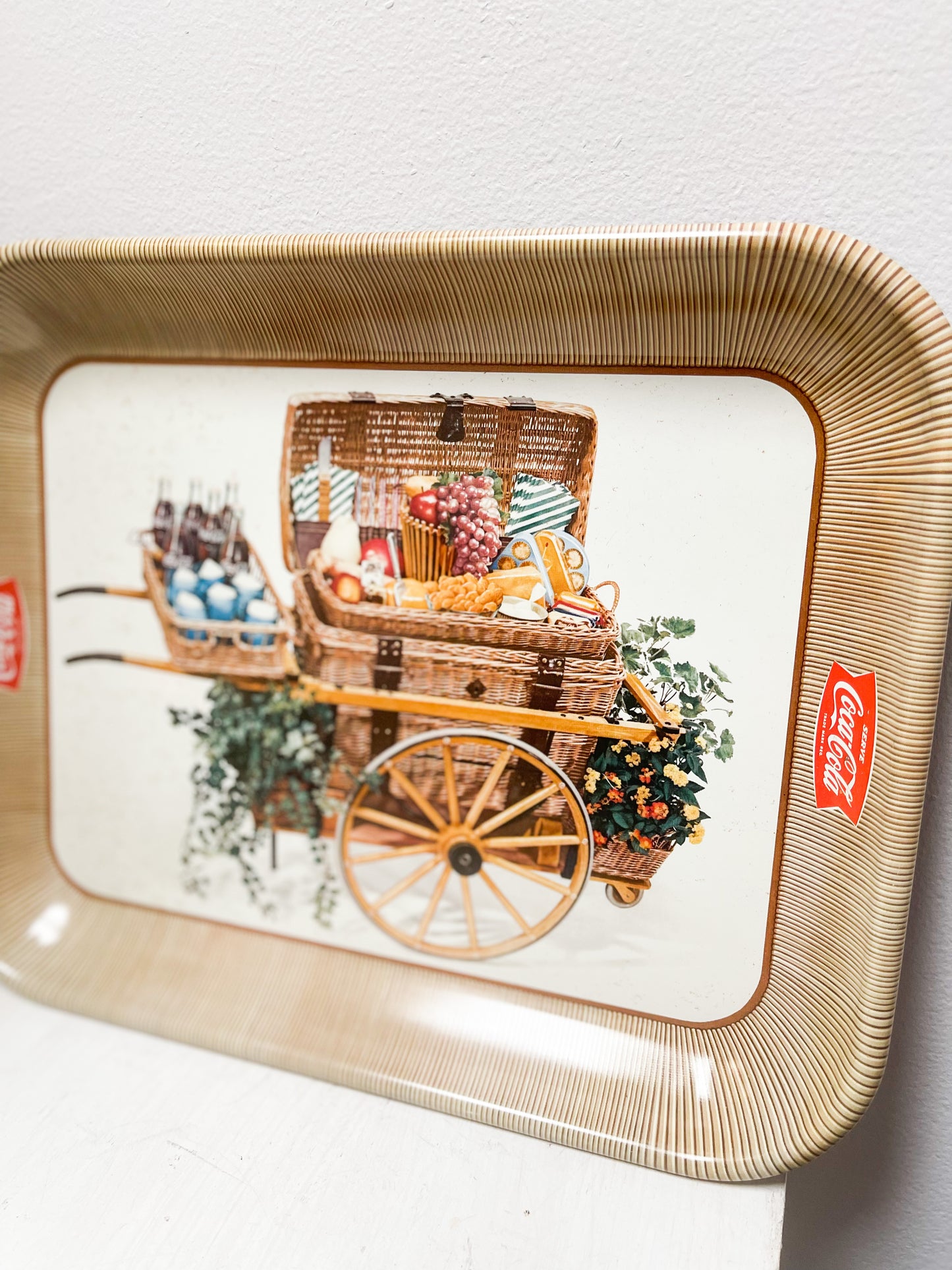 Coca Cola tin tray