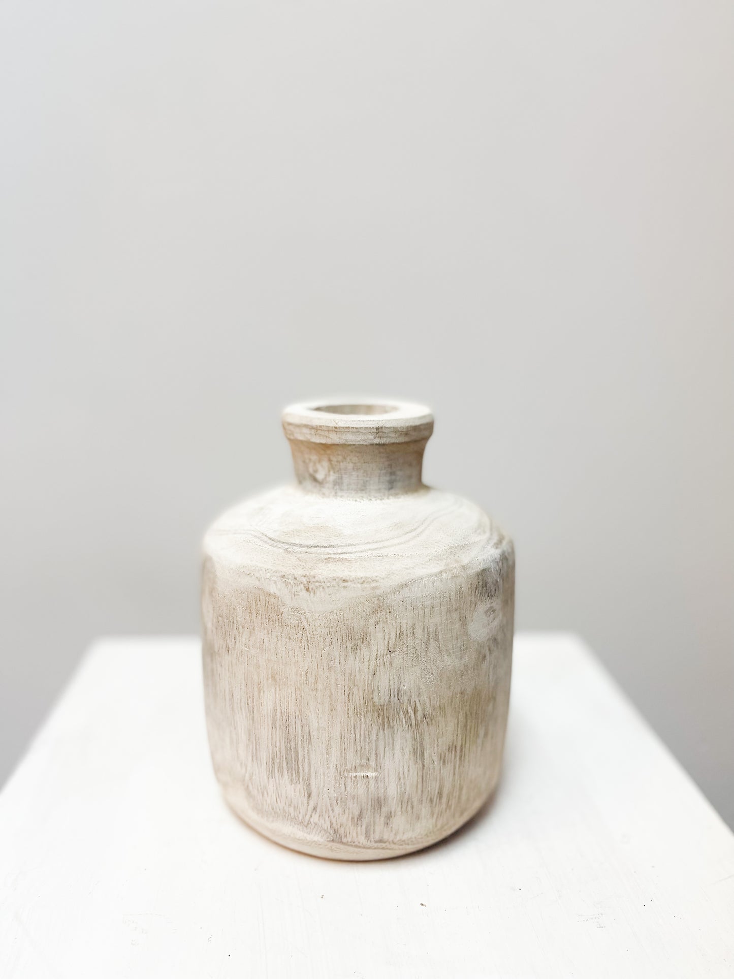 Medium Wooden vase