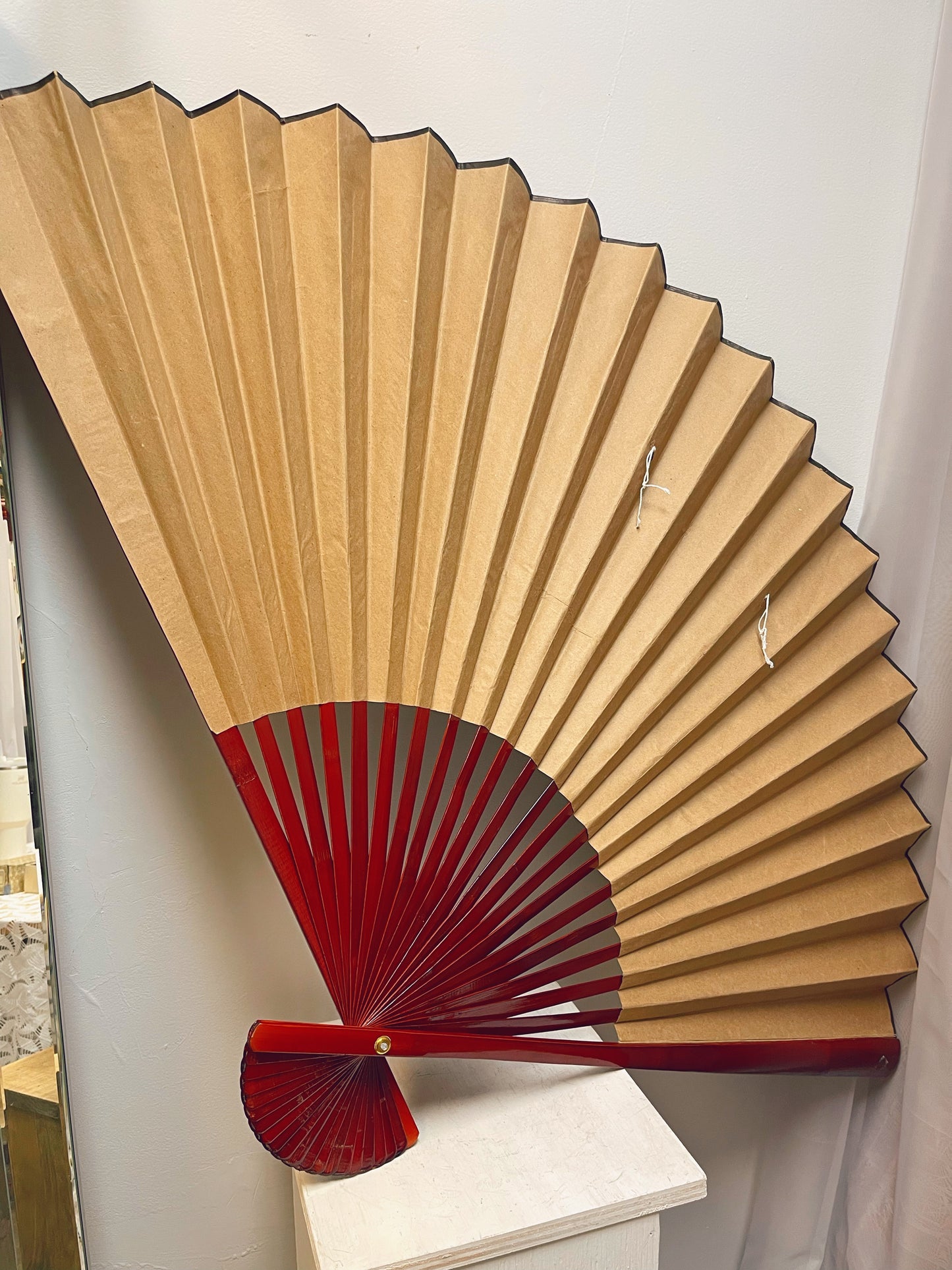 Large Decorative Asian Fan #1