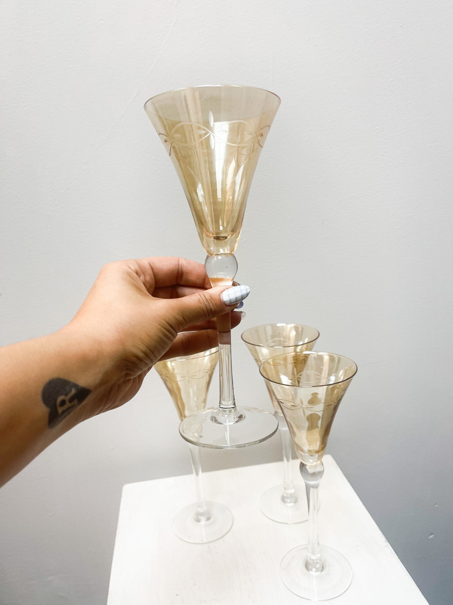 Set of 4 Champagne Flutes