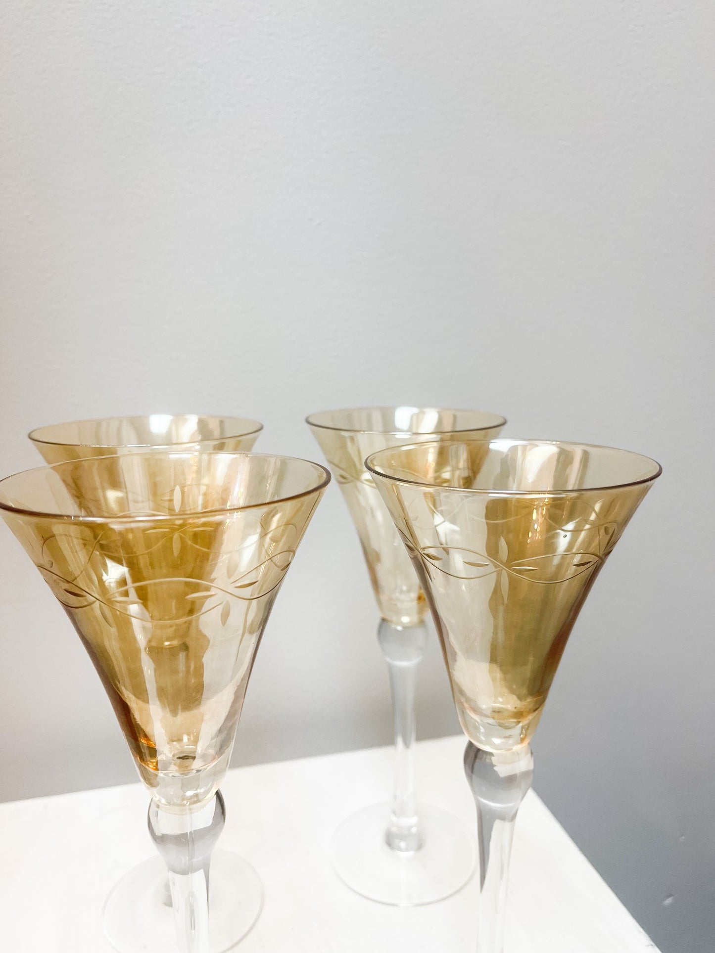 Set of 4 Champagne Flutes