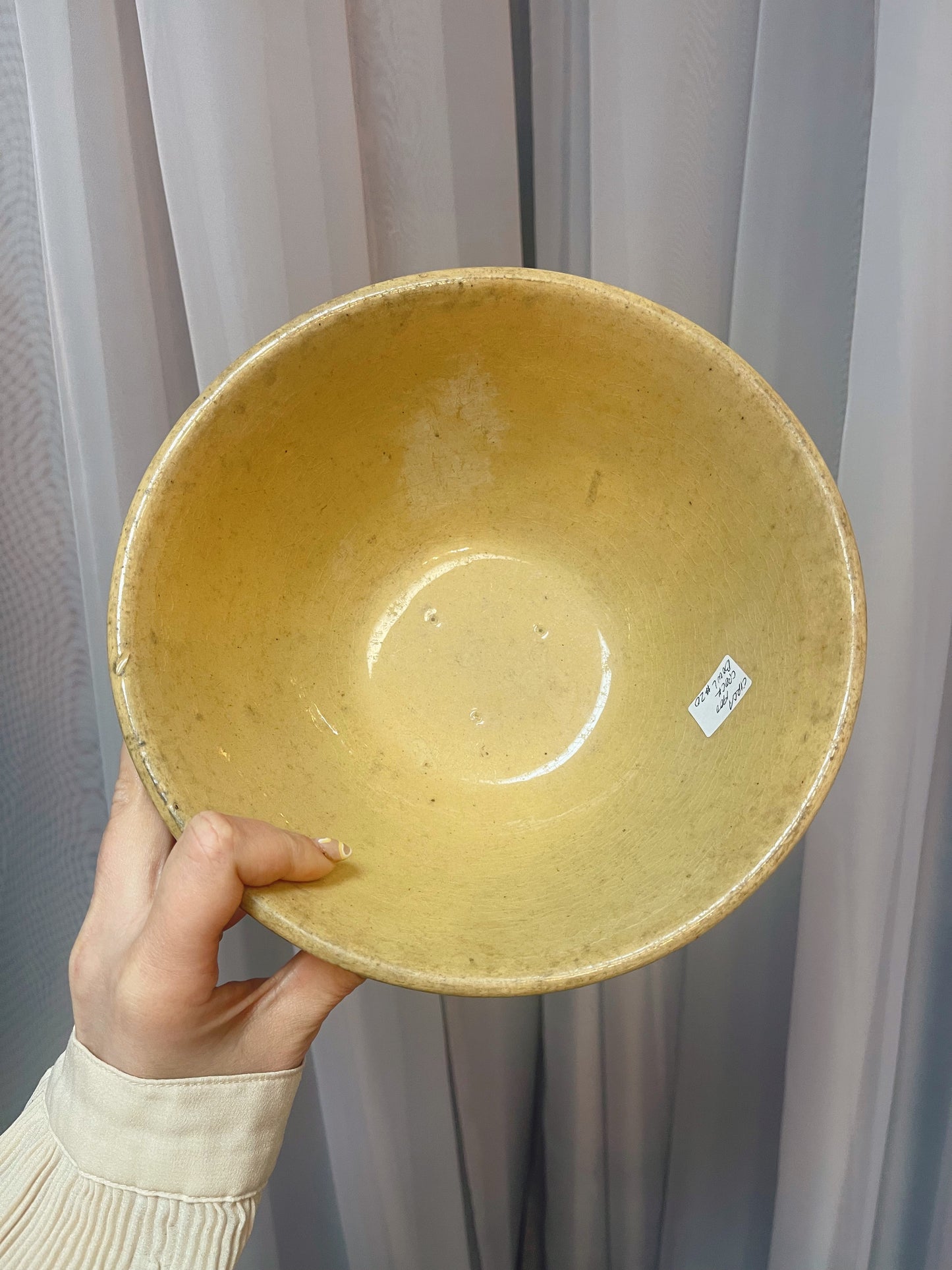 Circa 1900 Crock Bowl