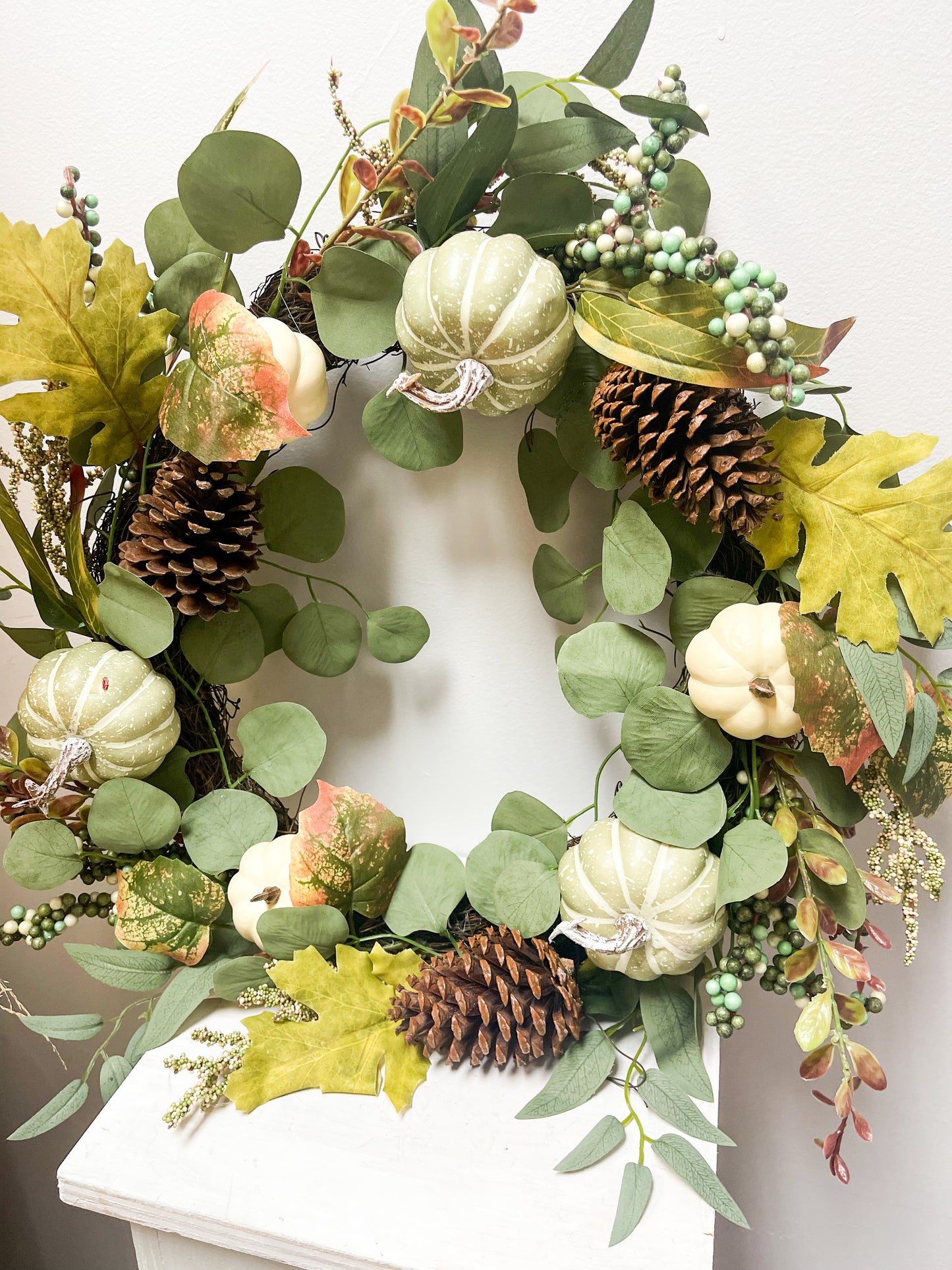 Artificial Fall Wreath