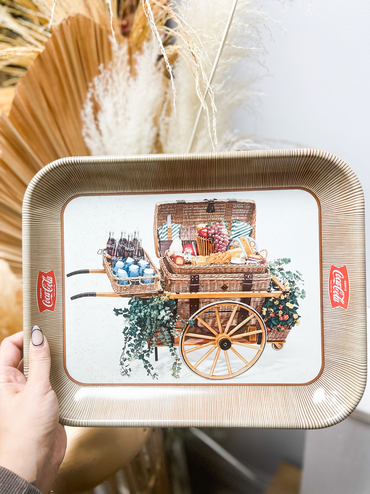 Coca Cola tin tray