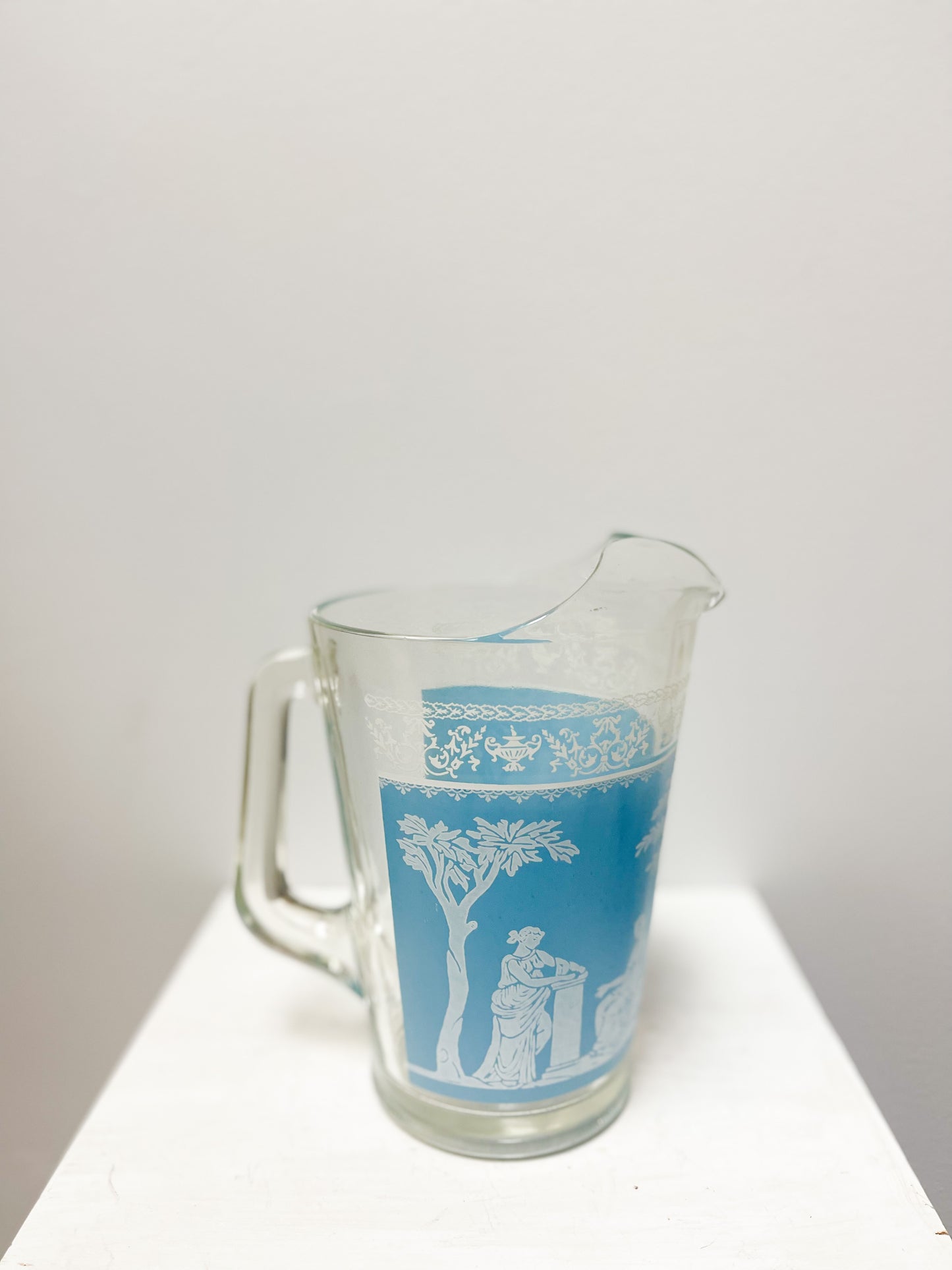 Blue & White Pitcher