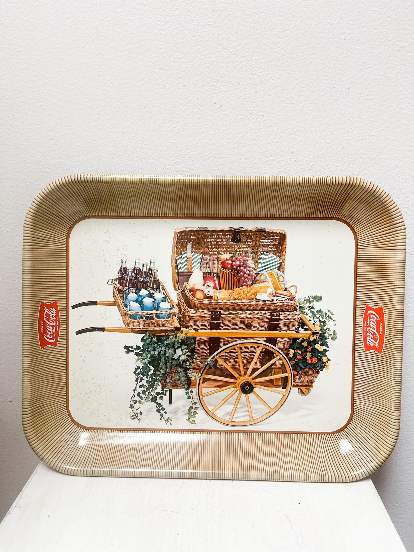 Coca Cola tin tray