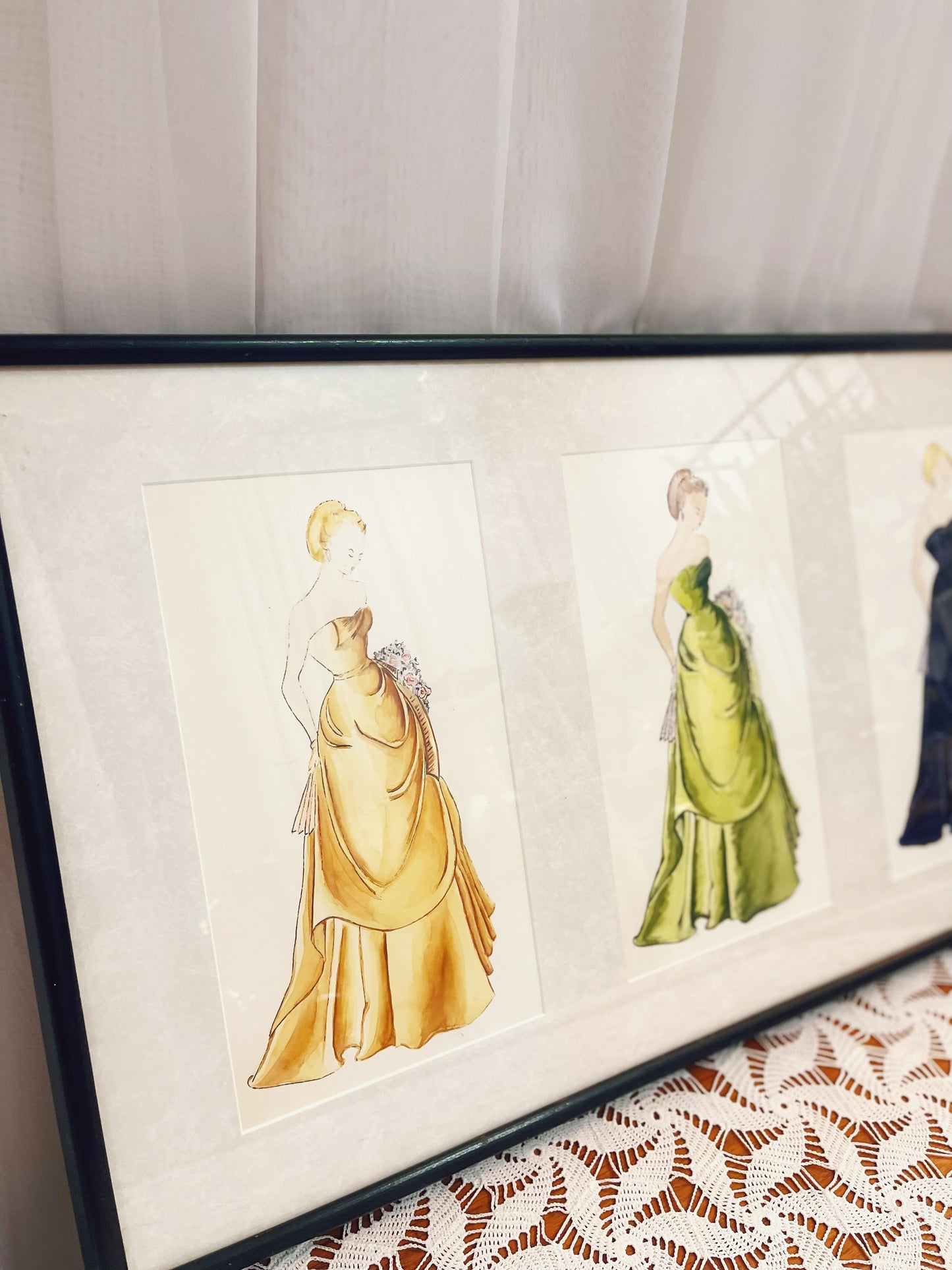 Framed Dress Watercolour